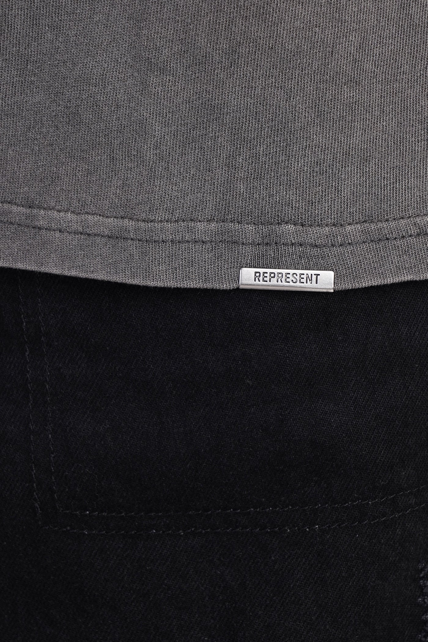 T-Shirt in grey cotton - Image 5