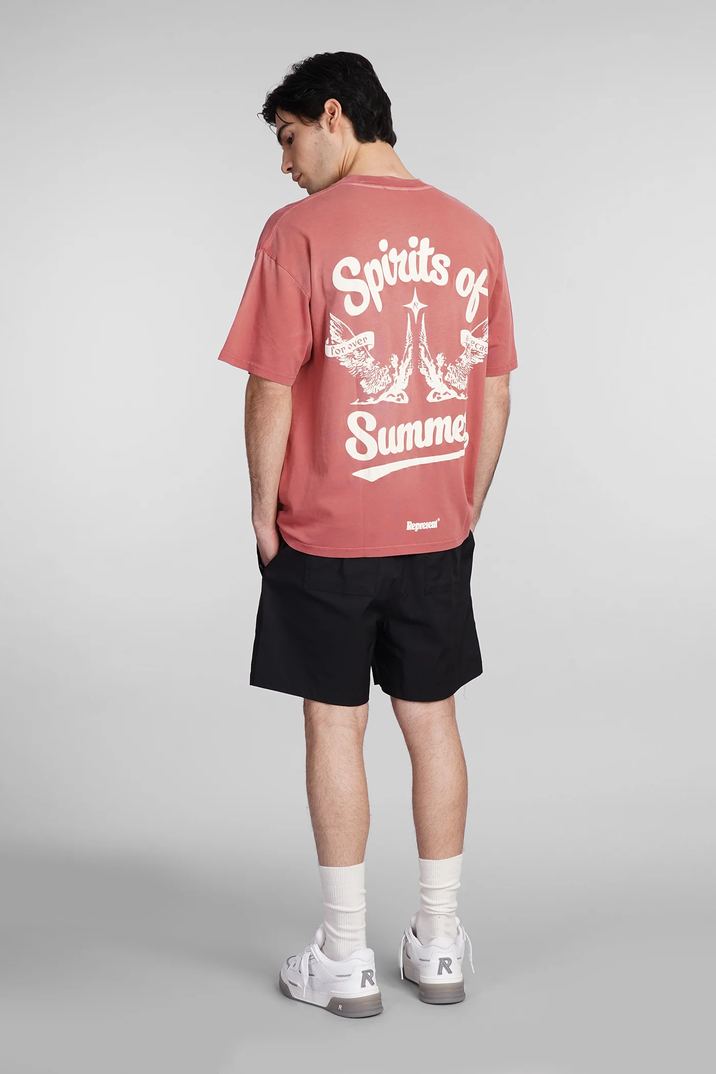 T-Shirt in red cotton - Image 2