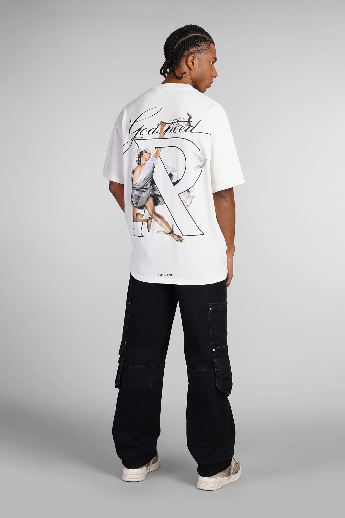 T-Shirt in white cotton - Image 2