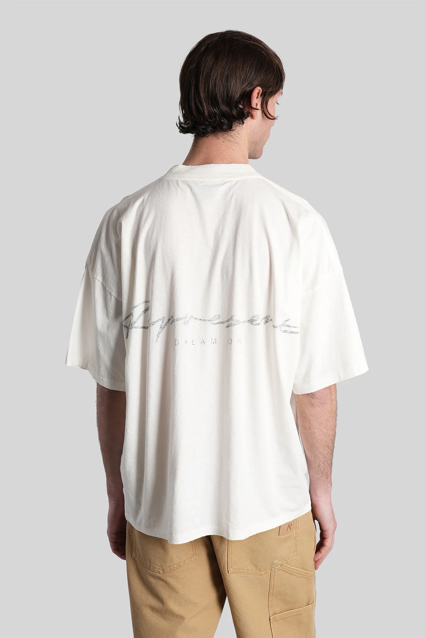 T-Shirt in white cotton - Image 3