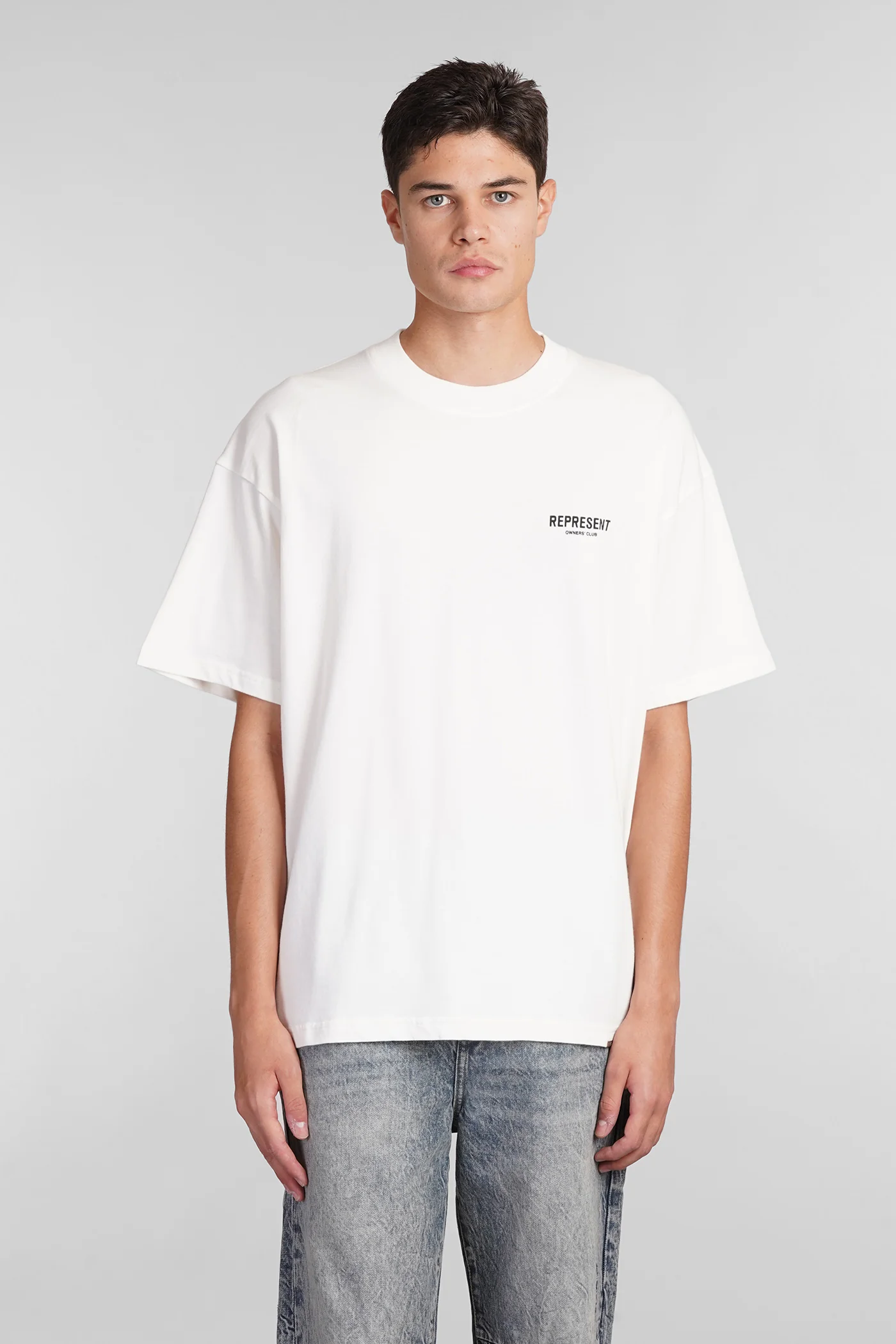 T-Shirt in white cotton