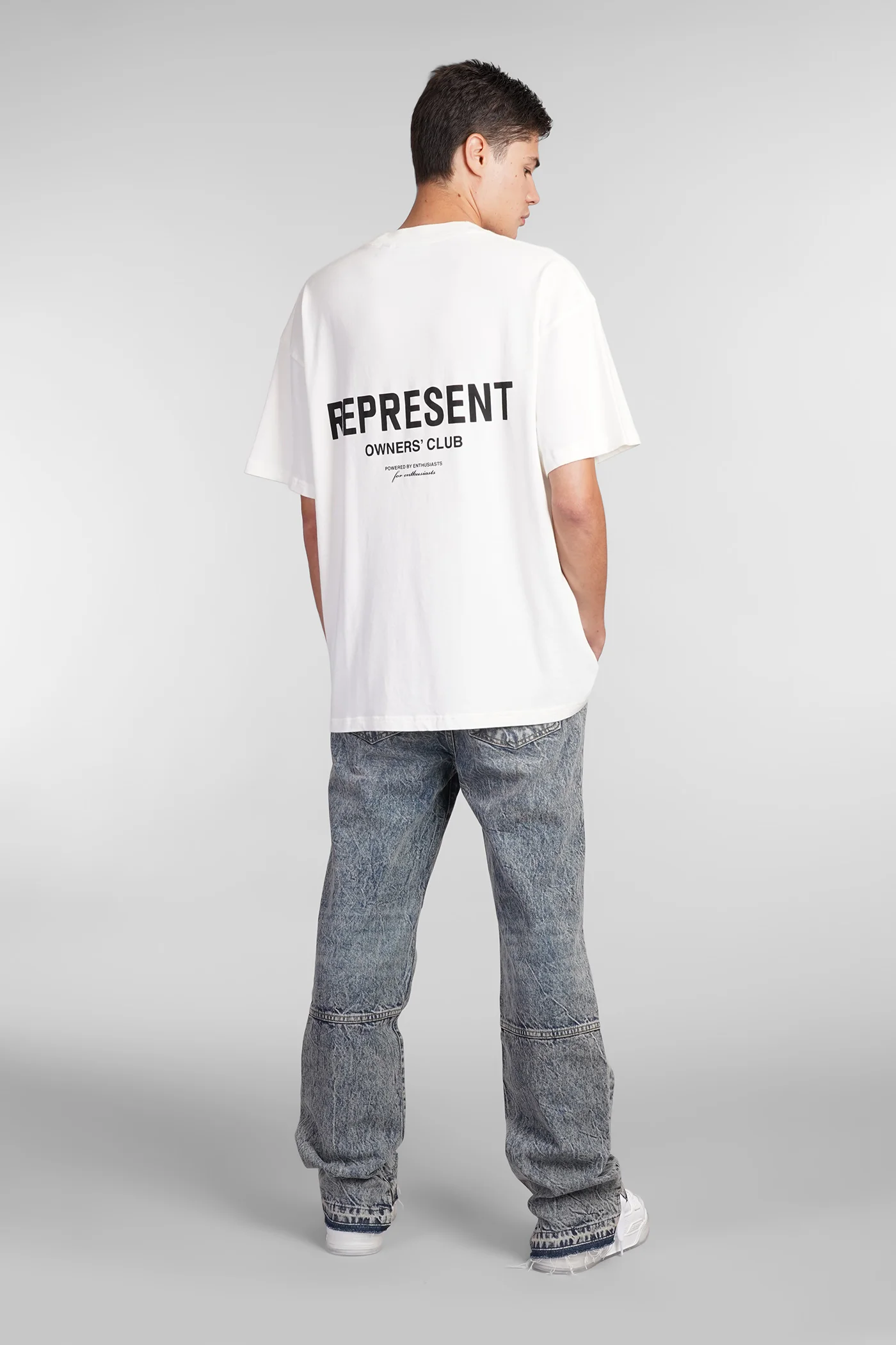 T-Shirt in white cotton - Image 2