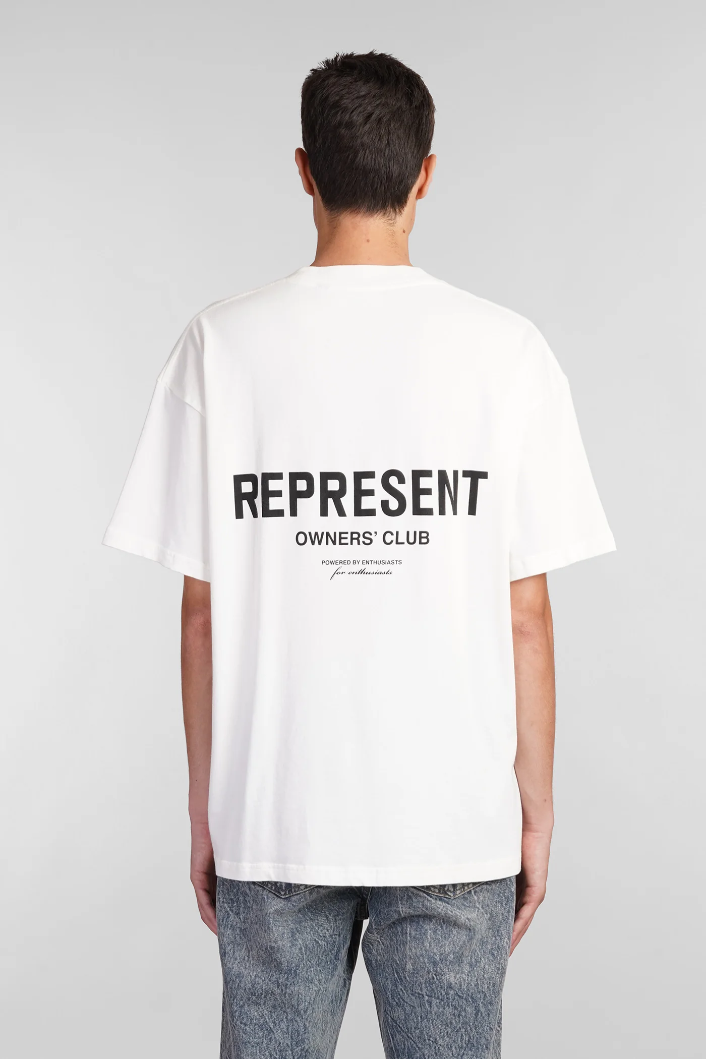 T-Shirt in white cotton - Image 3