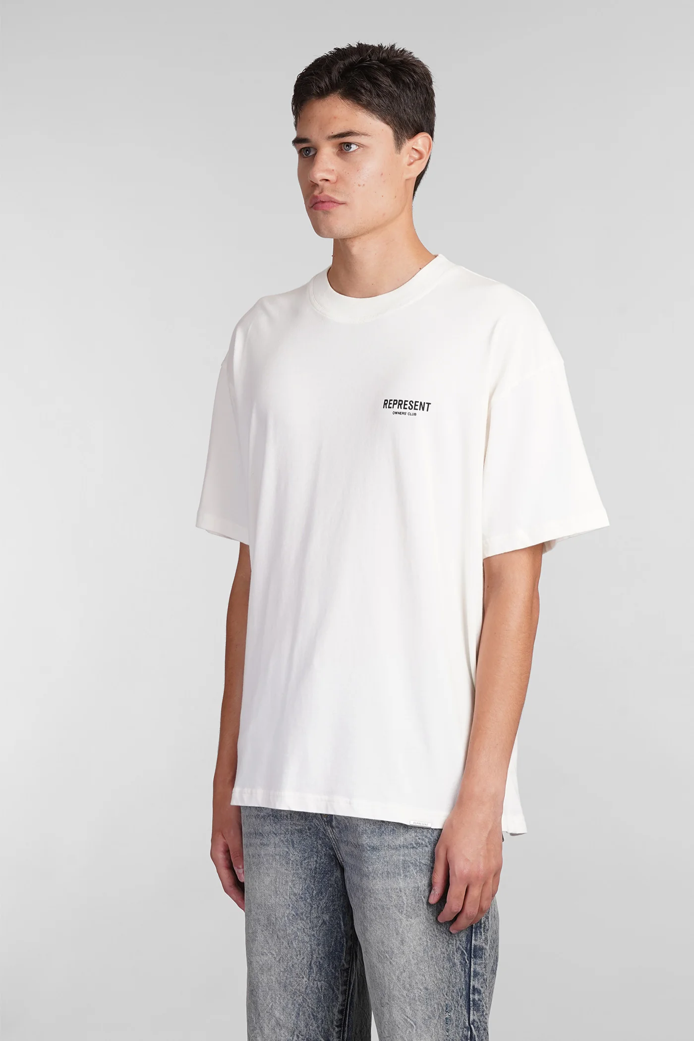 T-Shirt in white cotton - Image 4