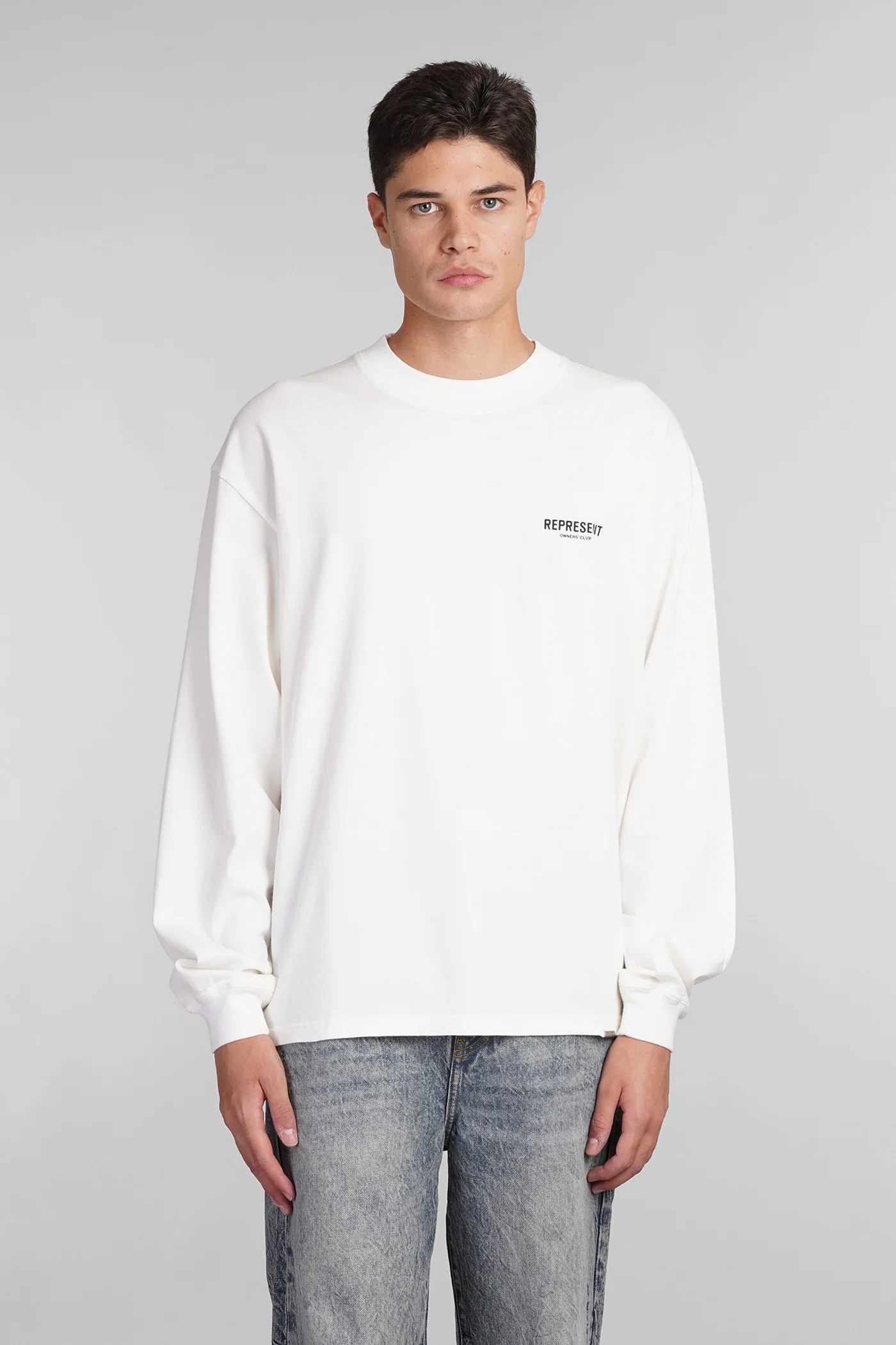 T-Shirt in white cotton