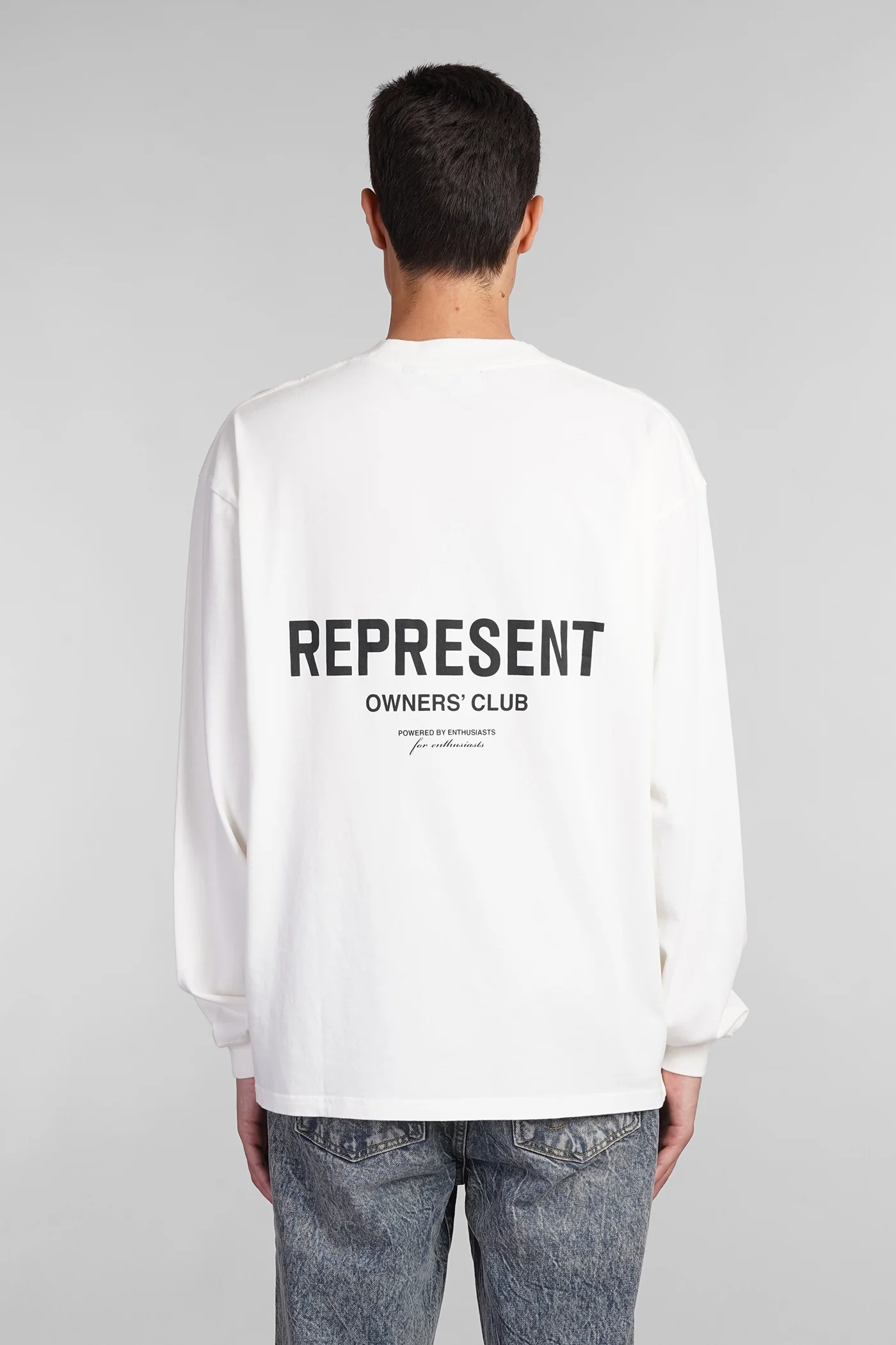 T-Shirt in white cotton - Image 3