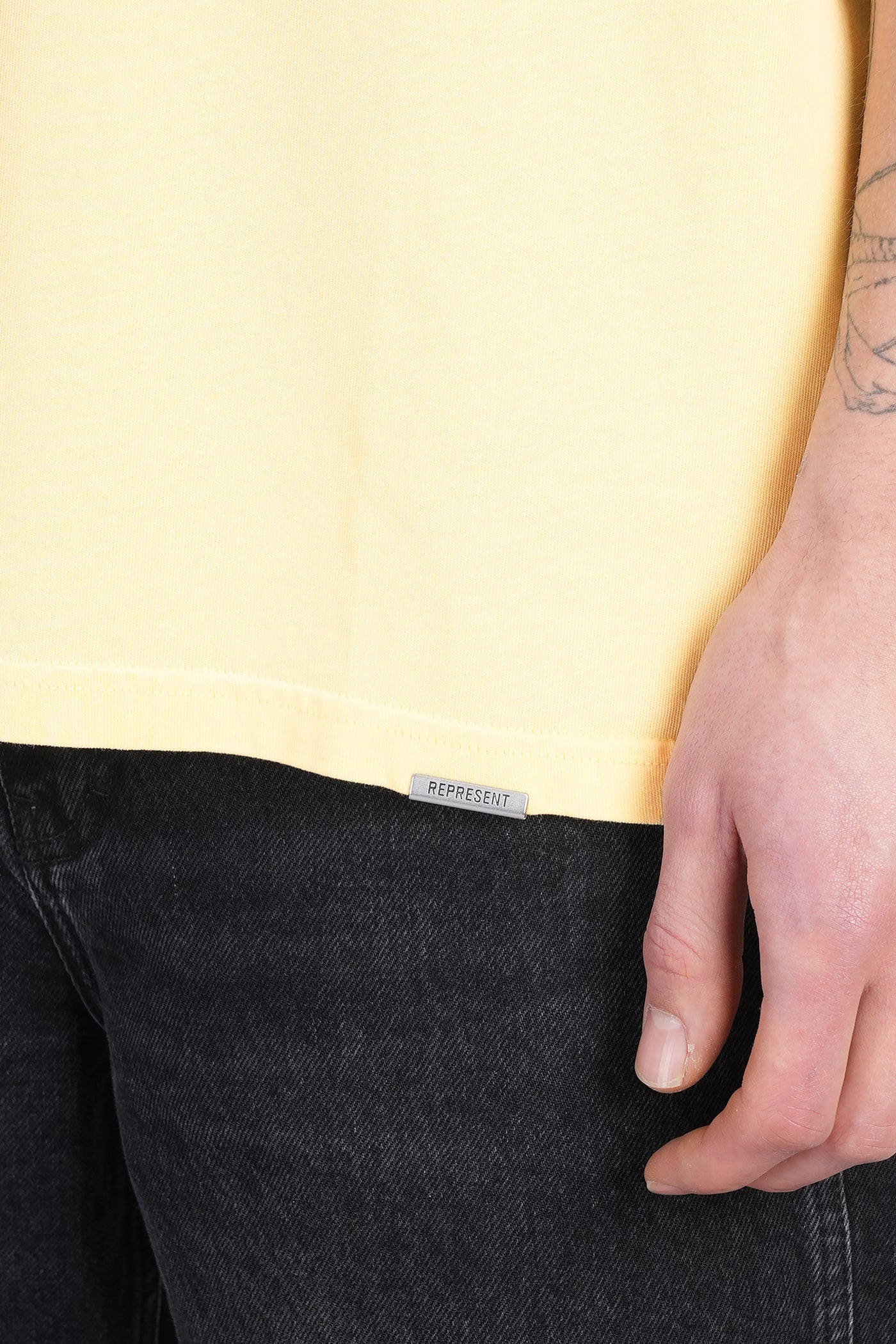 T-Shirt in yellow cotton - Image 5