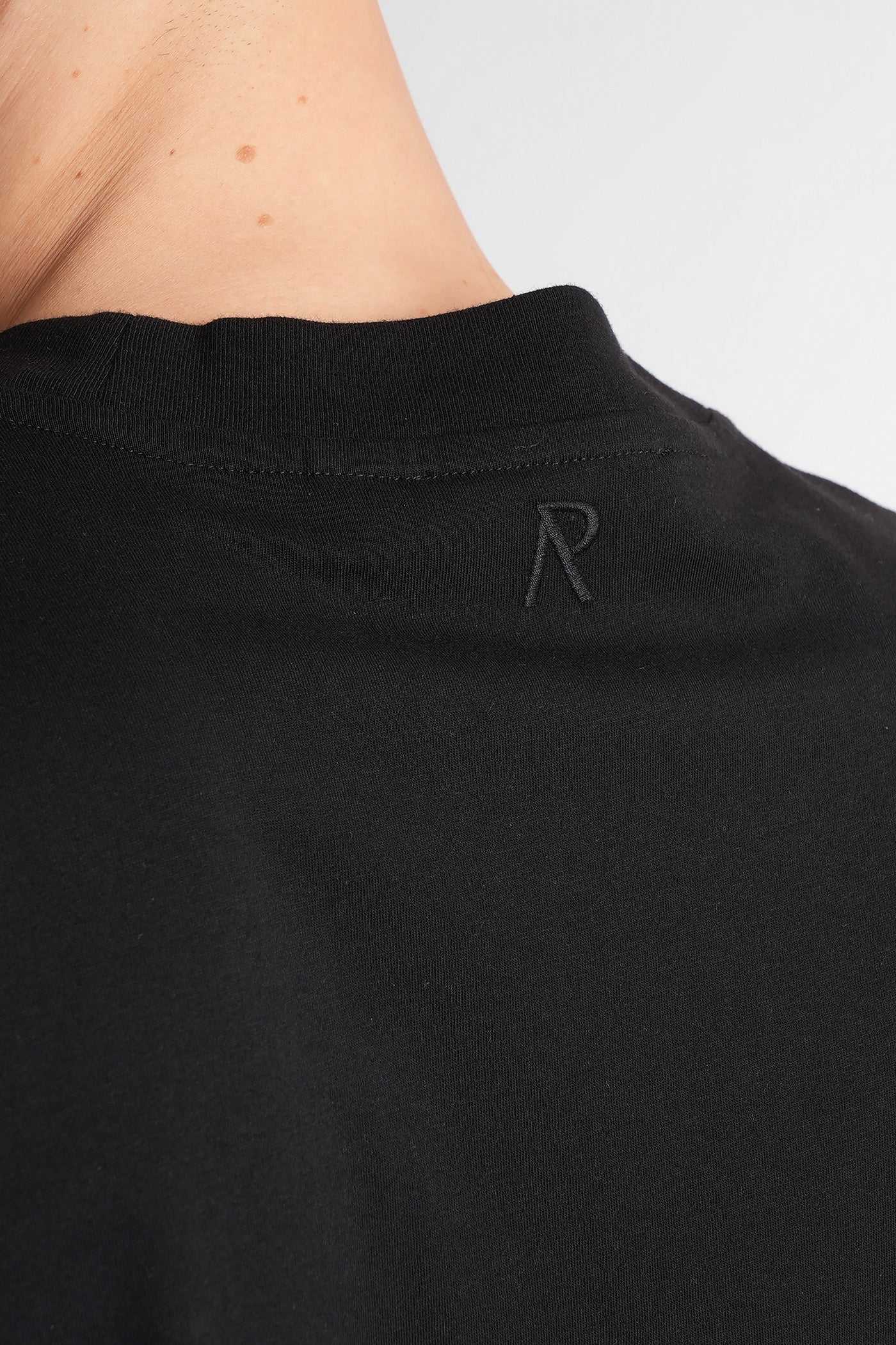 tank Top in black cotton - Image 5
