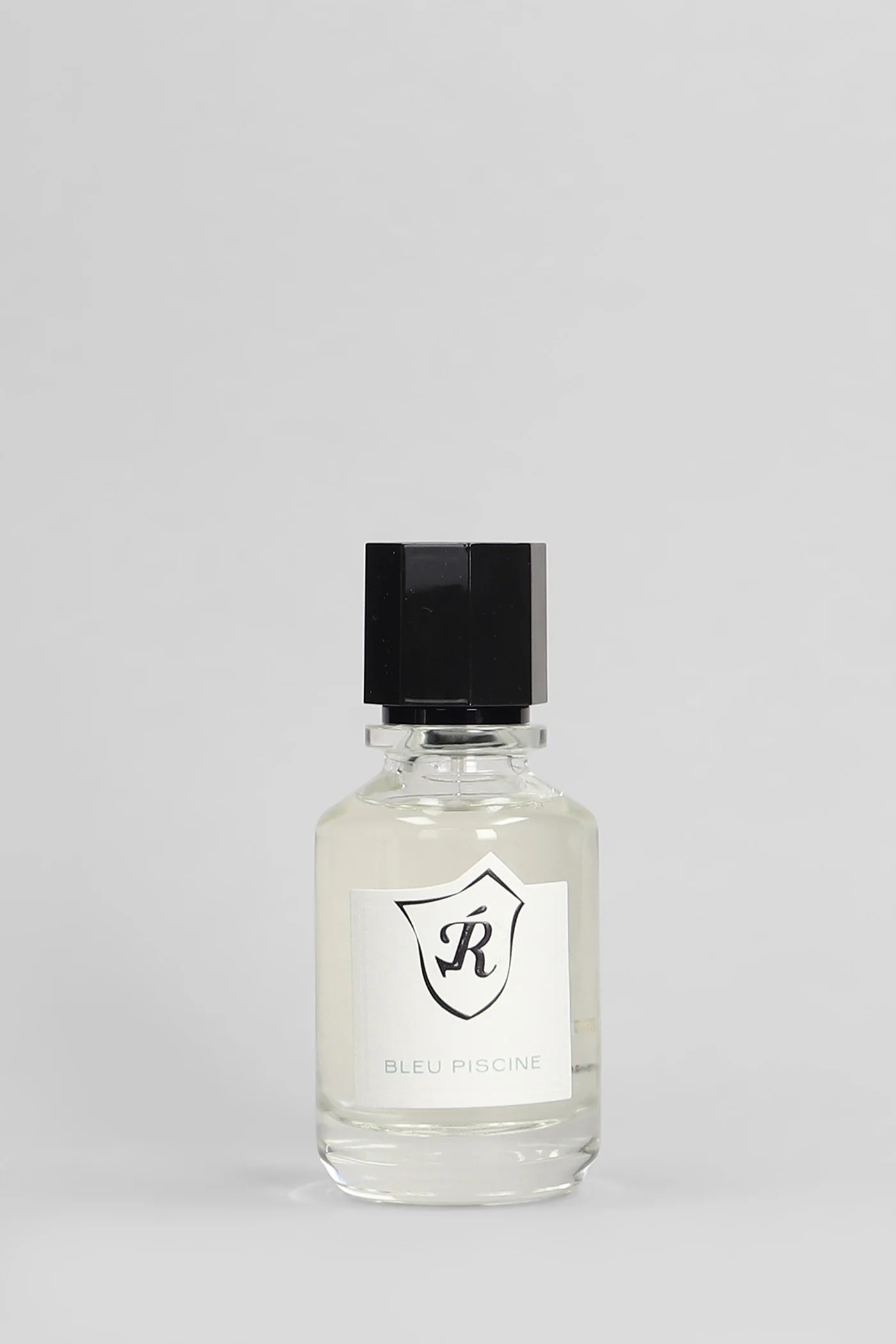 Blue piscine Perfume in transparent glass