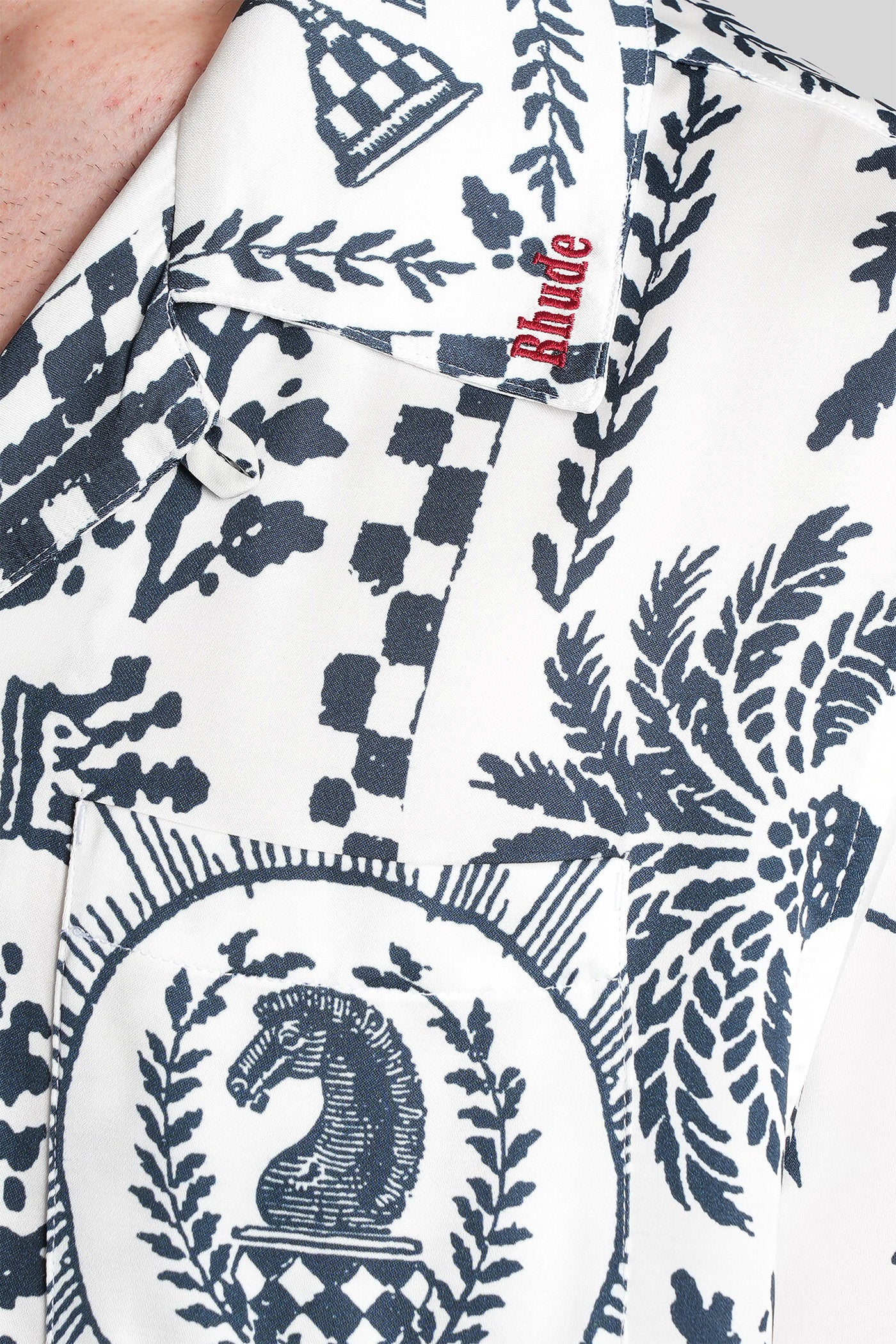 Shirt in white viscose - Image 5