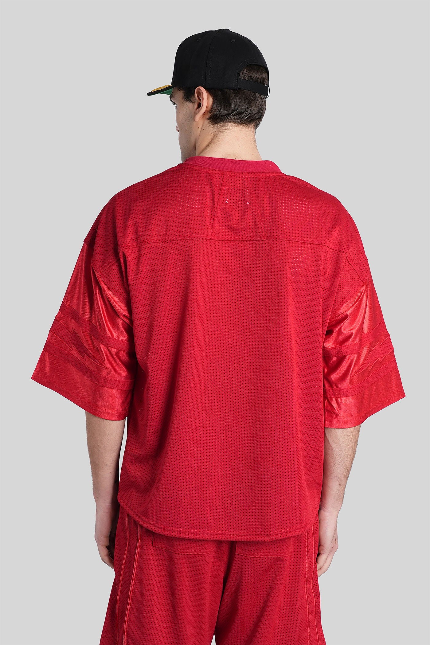 T-Shirt in red polyester - Image 3