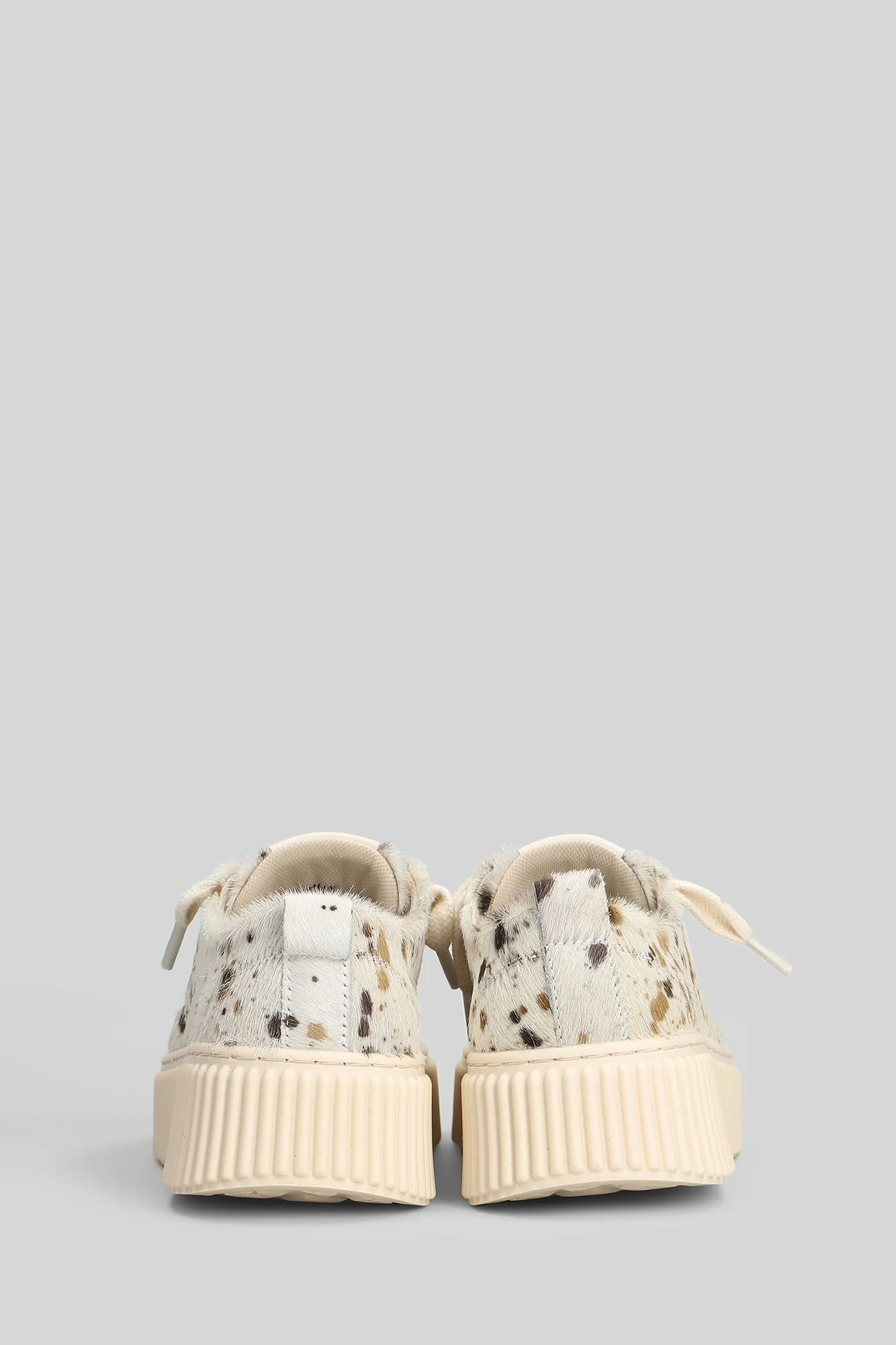 Horse Sneakers in white pony skin - Image 4