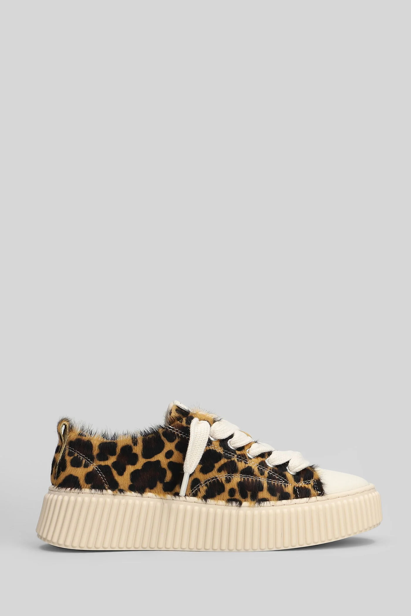 Leopard Sneakers in Animalier pony skin