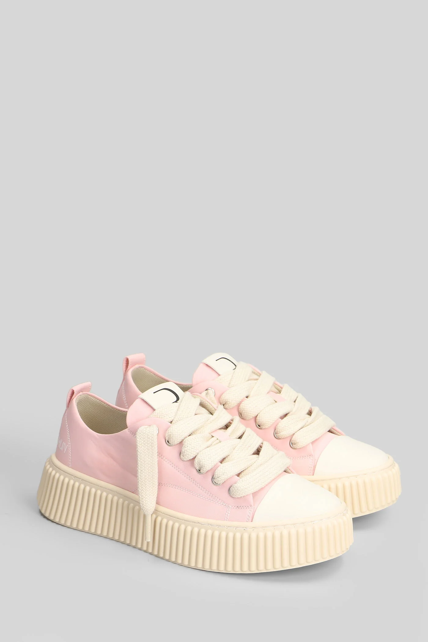 Nylon Sneakers in rose-pink nylon - Image 2