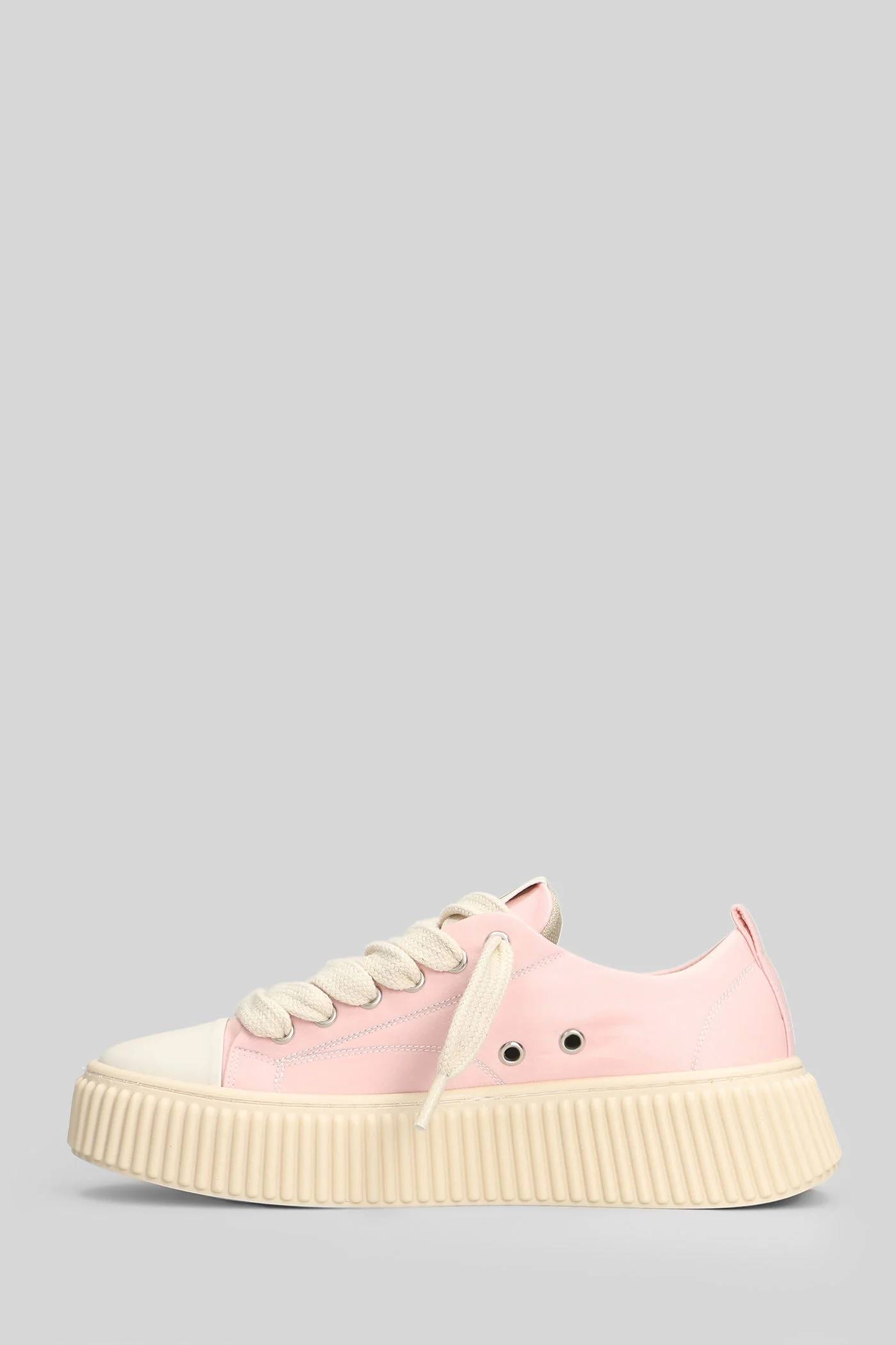 Nylon Sneakers in rose-pink nylon - Image 3