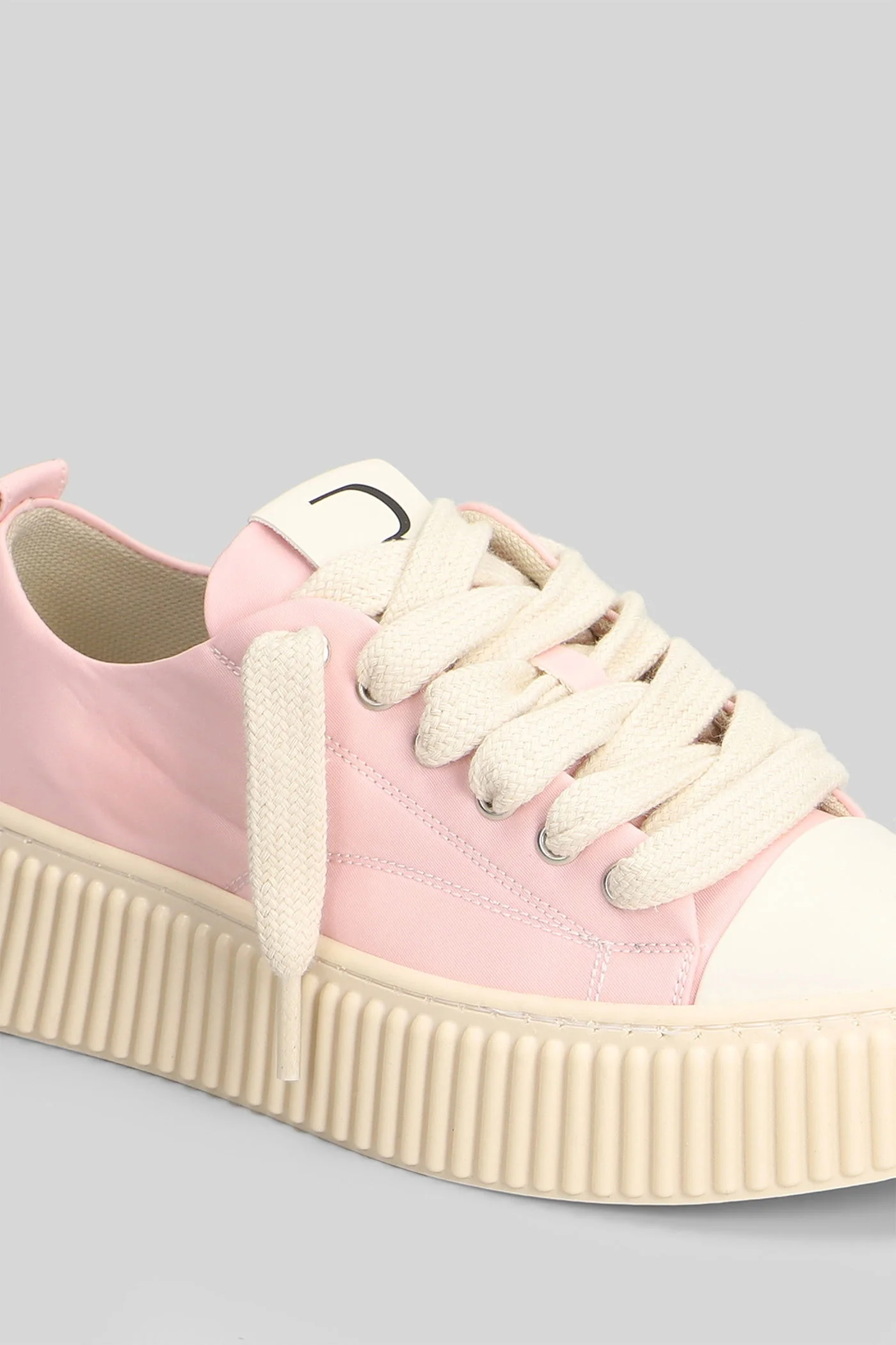 Nylon Sneakers in rose-pink nylon - Image 5