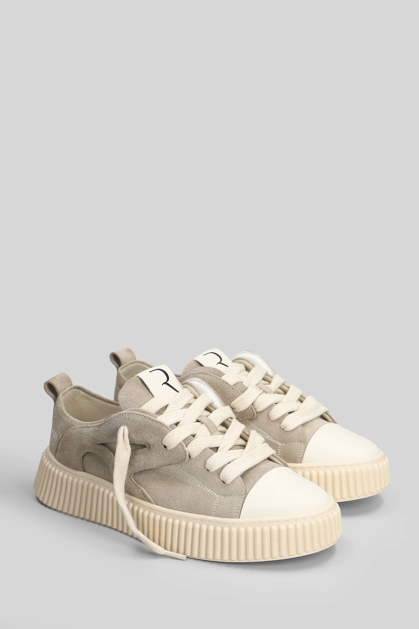 Skate Suede Sneakers in beige suede - Image 2