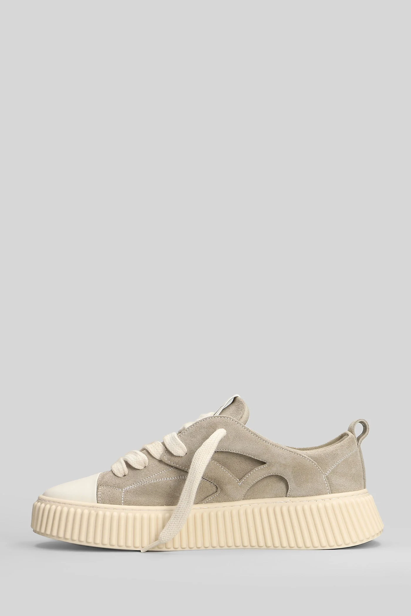 Skate Suede Sneakers in beige suede - Image 3