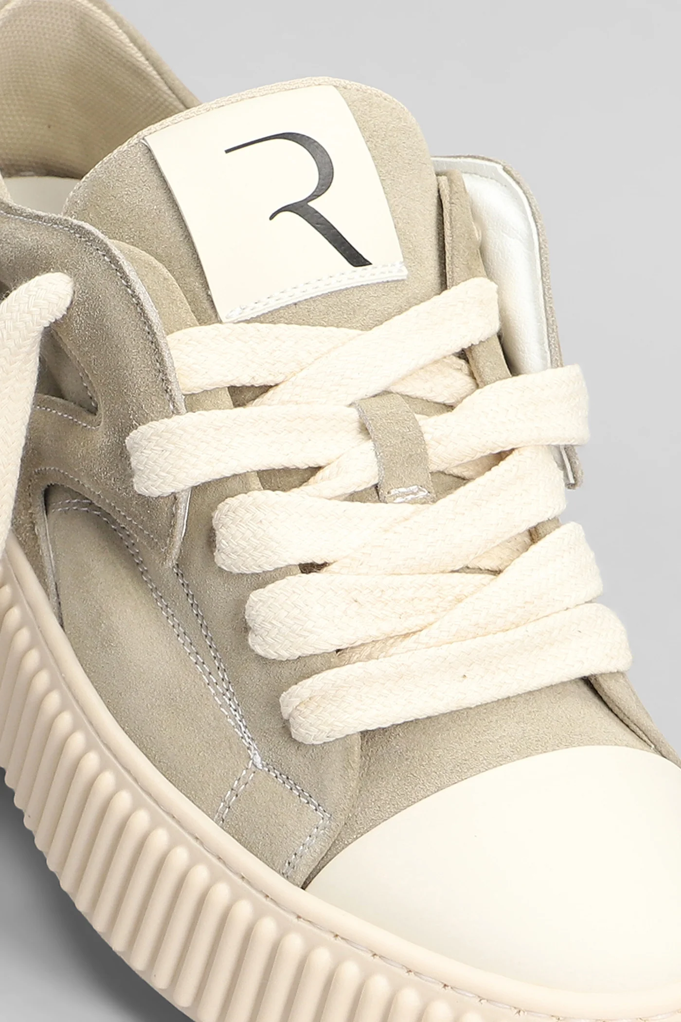 Skate Suede Sneakers in beige suede - Image 5