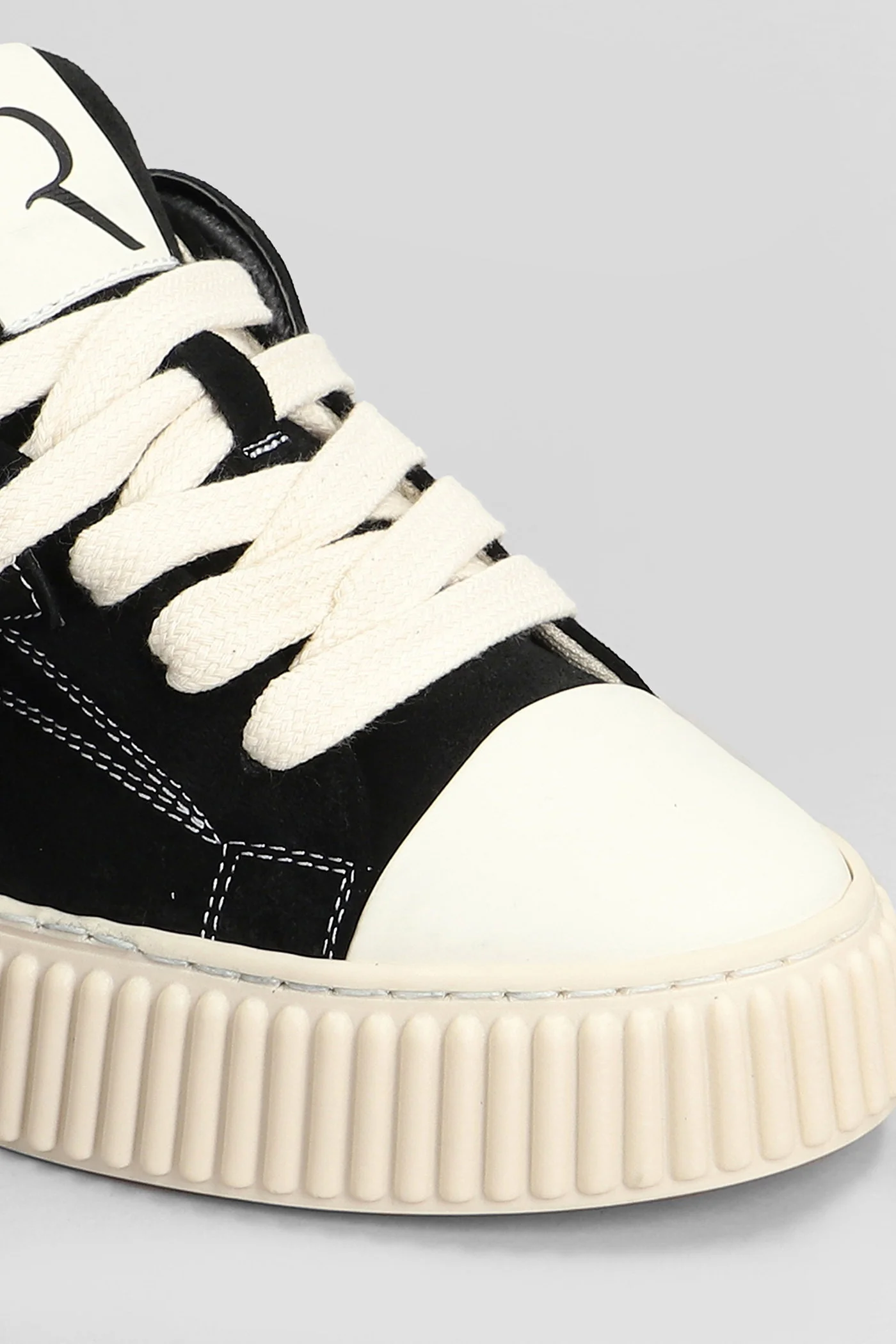 Skate Suede Sneakers in black suede - Image 5
