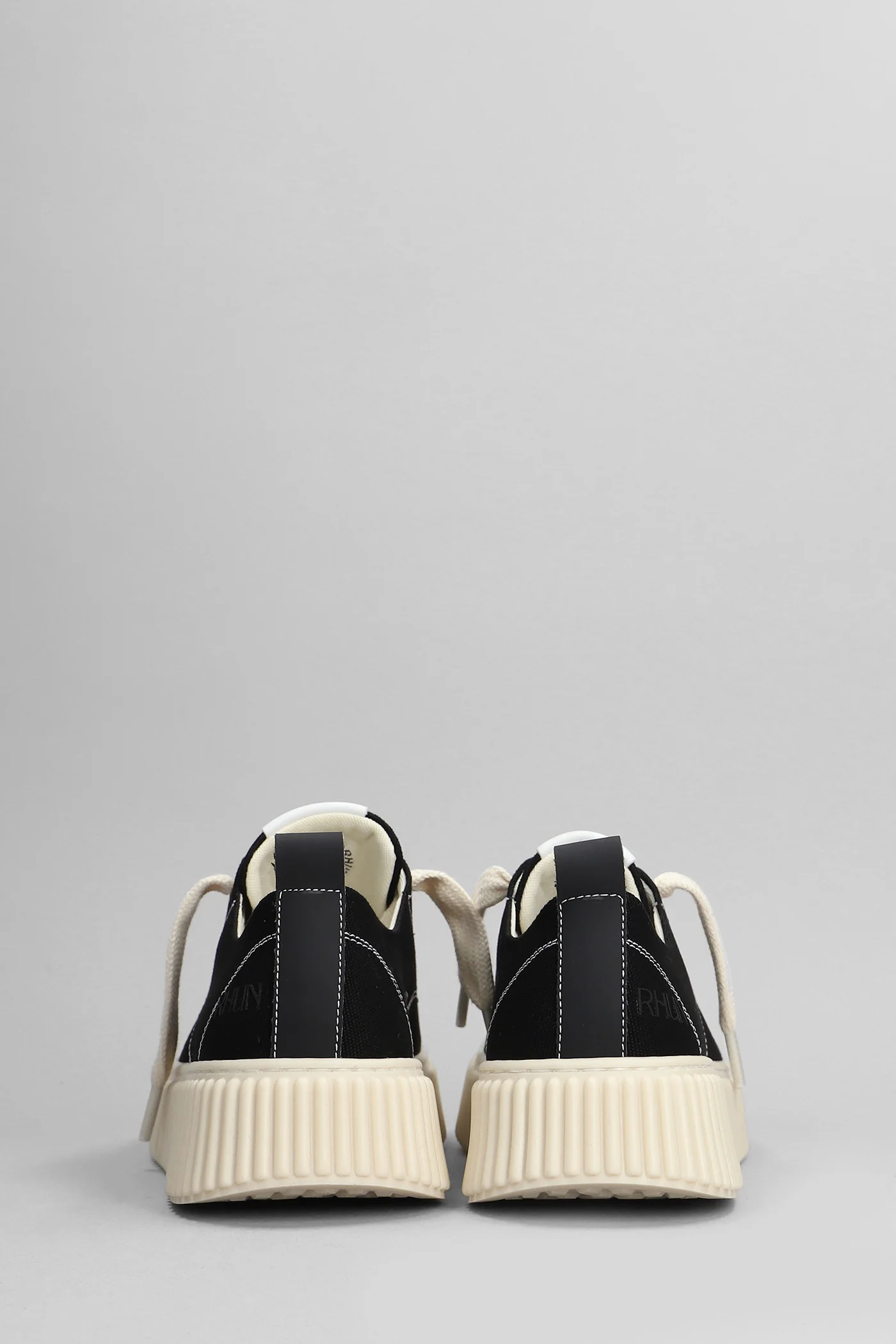 Sneakers in black canvas - Image 4