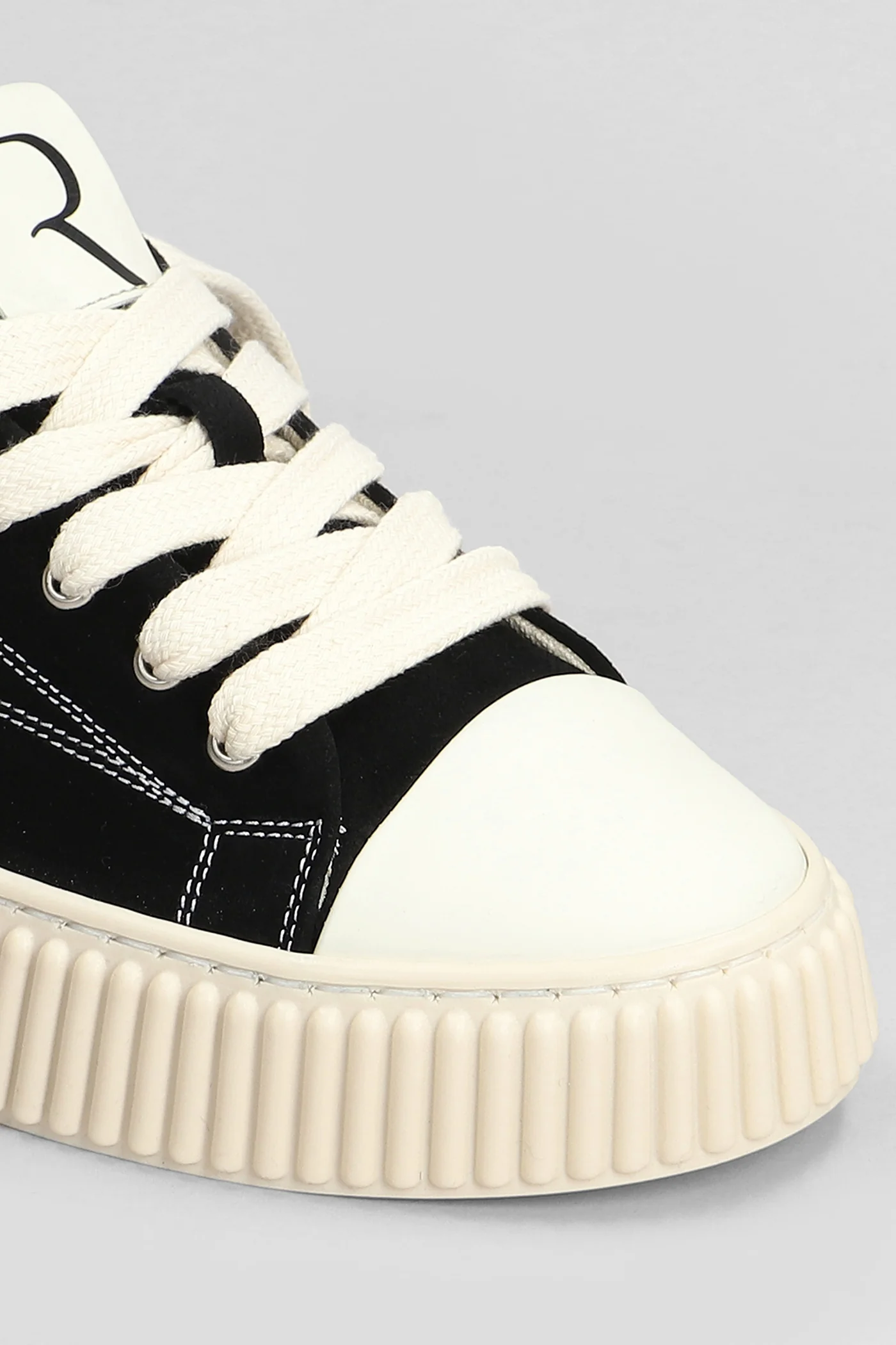 Suede Sneakers in black suede - Image 40