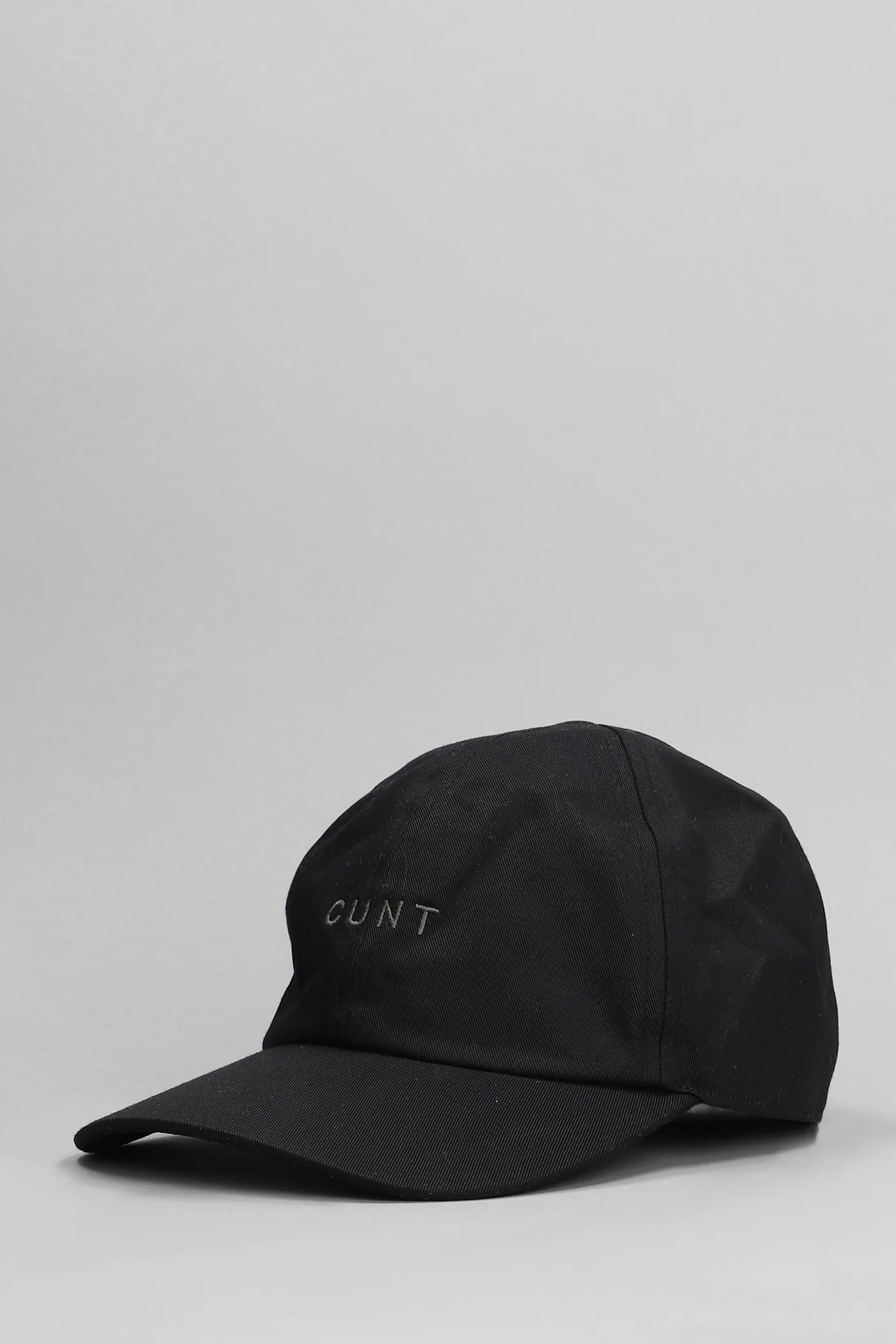 Baseball cap Hats in black cotton - Image 2