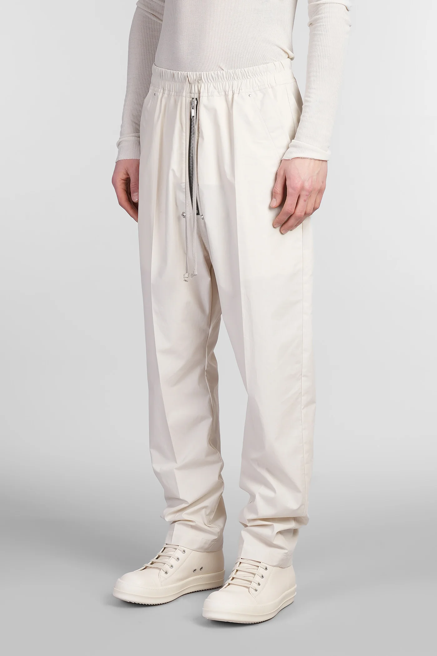 Bela pants Pants in beige cotton - Image 4