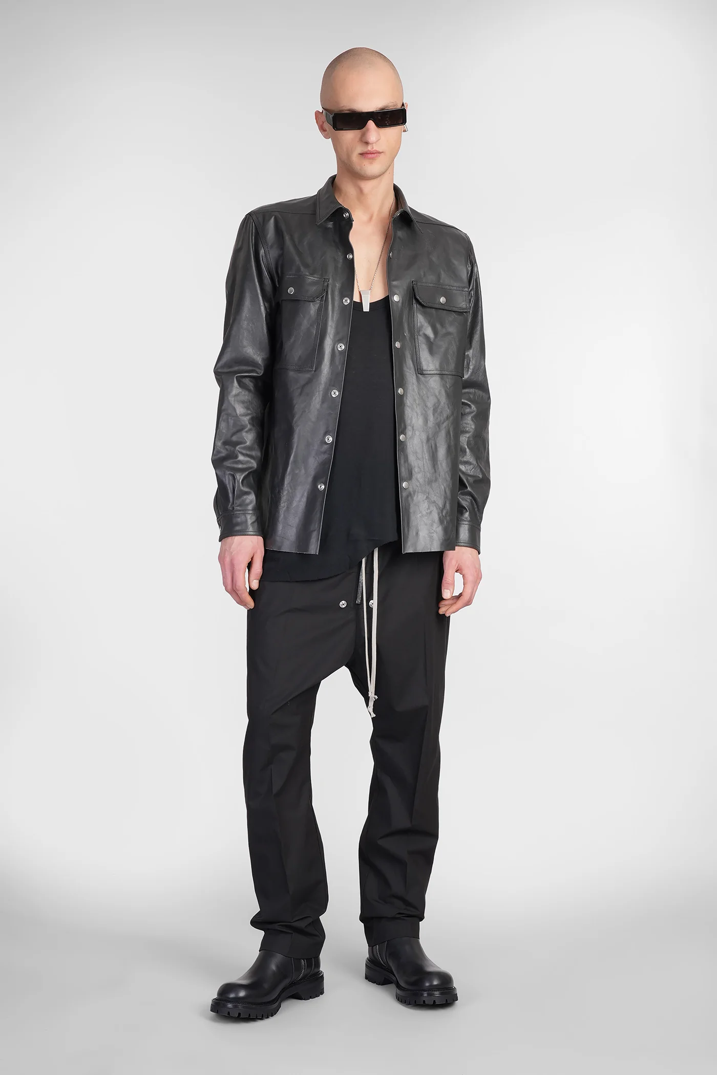 Bela pants Pants in black cotton - Image 2