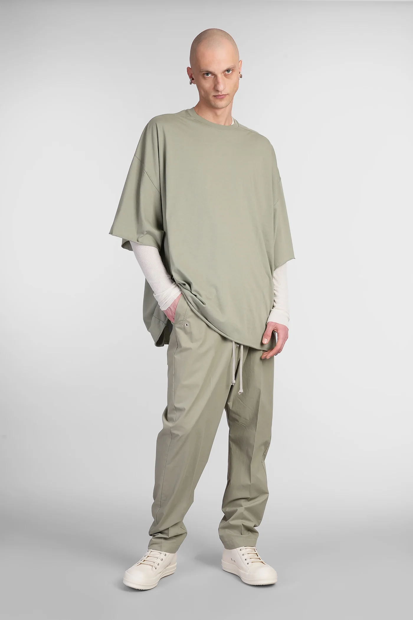 Bela pants Pants in green cotton - Image 2