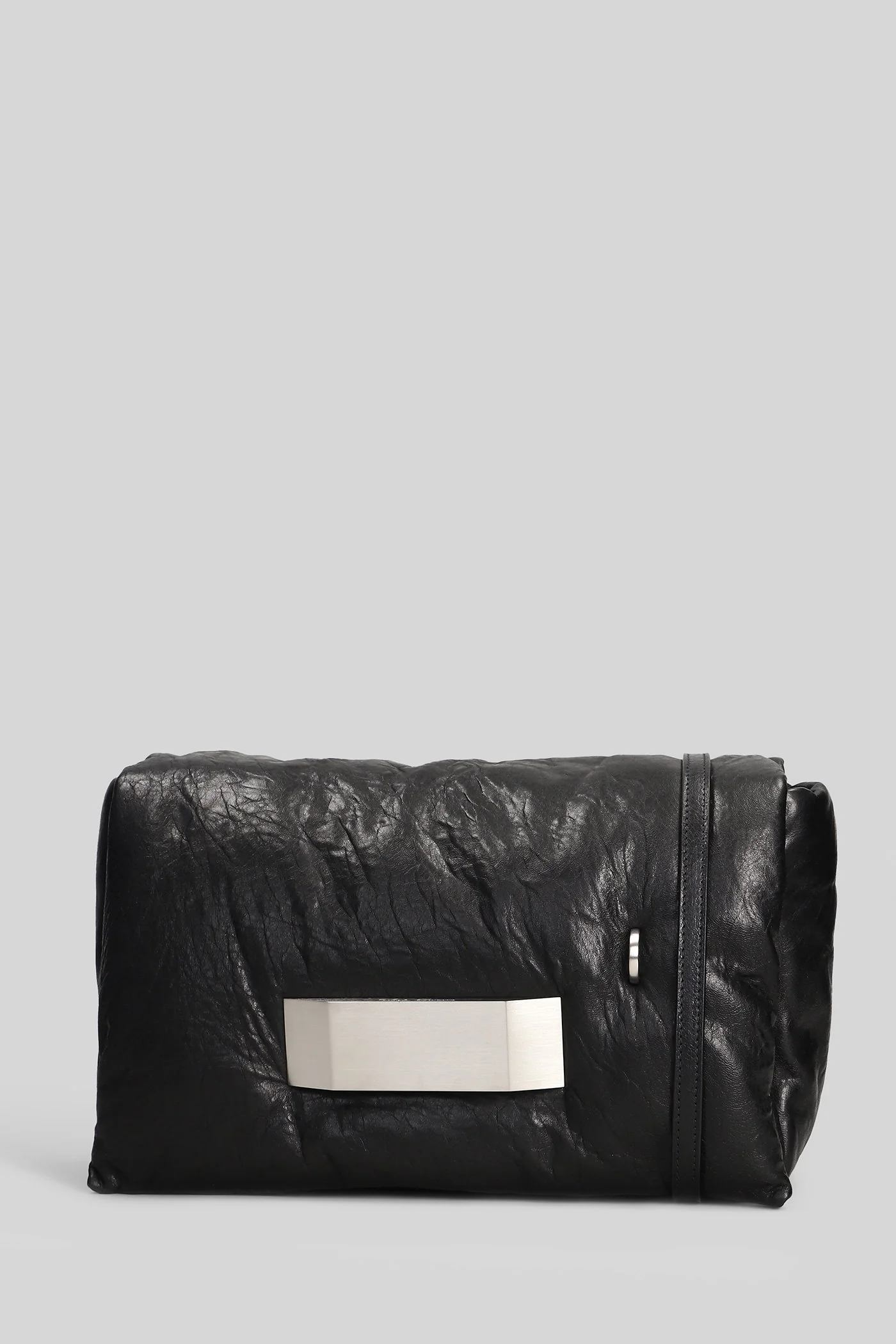 Big pillow griffin Shoulder bag in black leather - Image 2