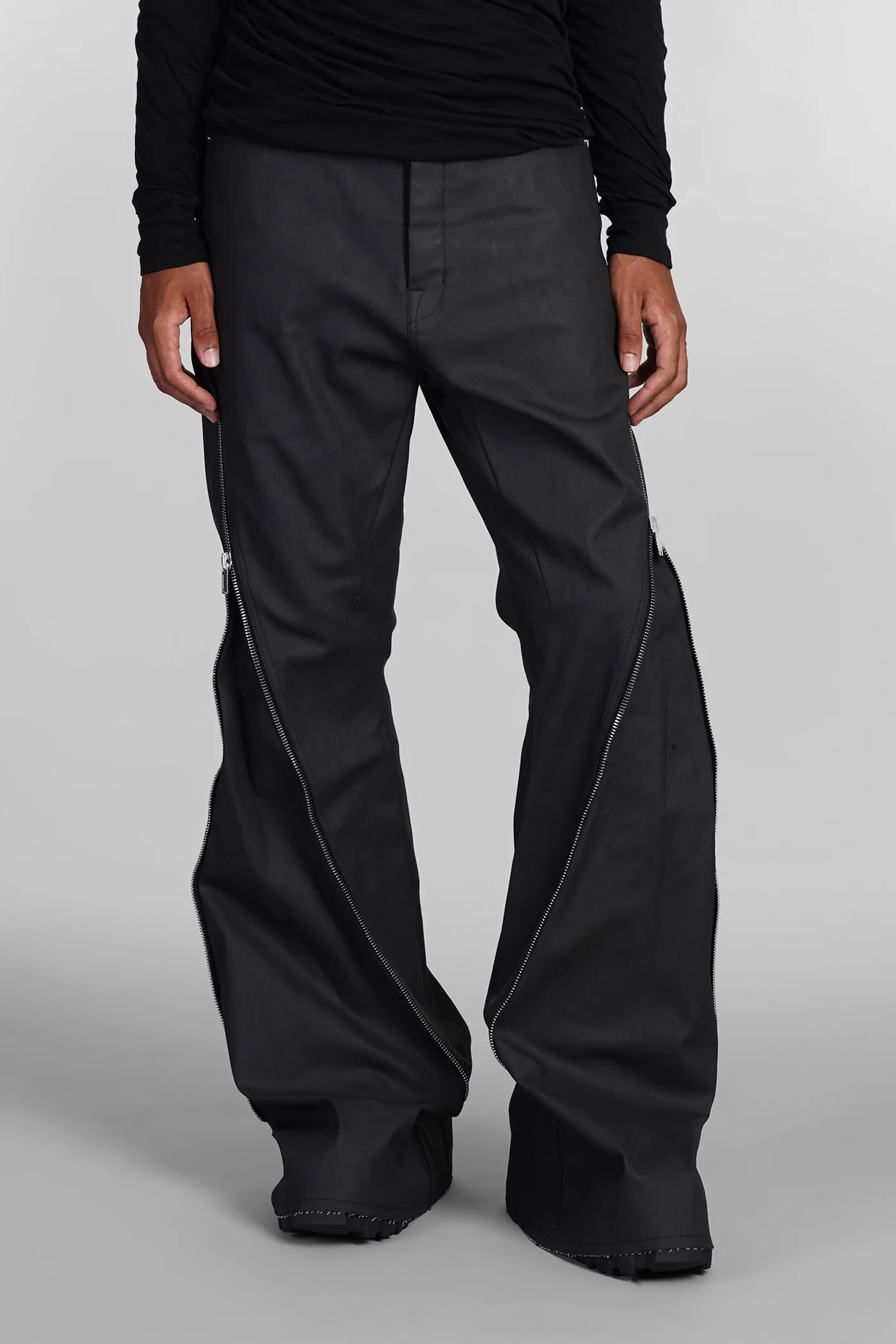 Bolan banana Jeans in black cotton