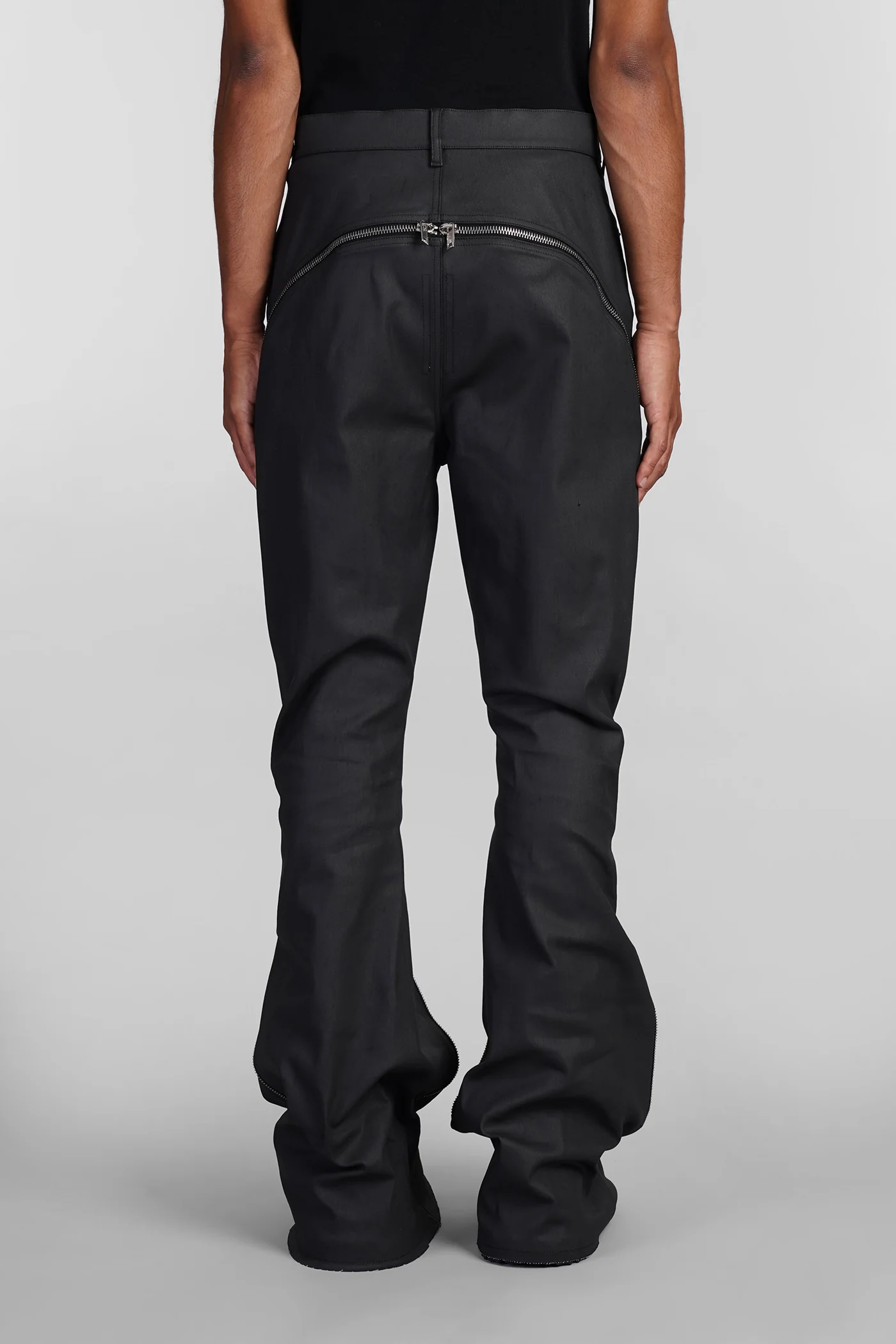 Bolan banana Jeans in black cotton - Image 3