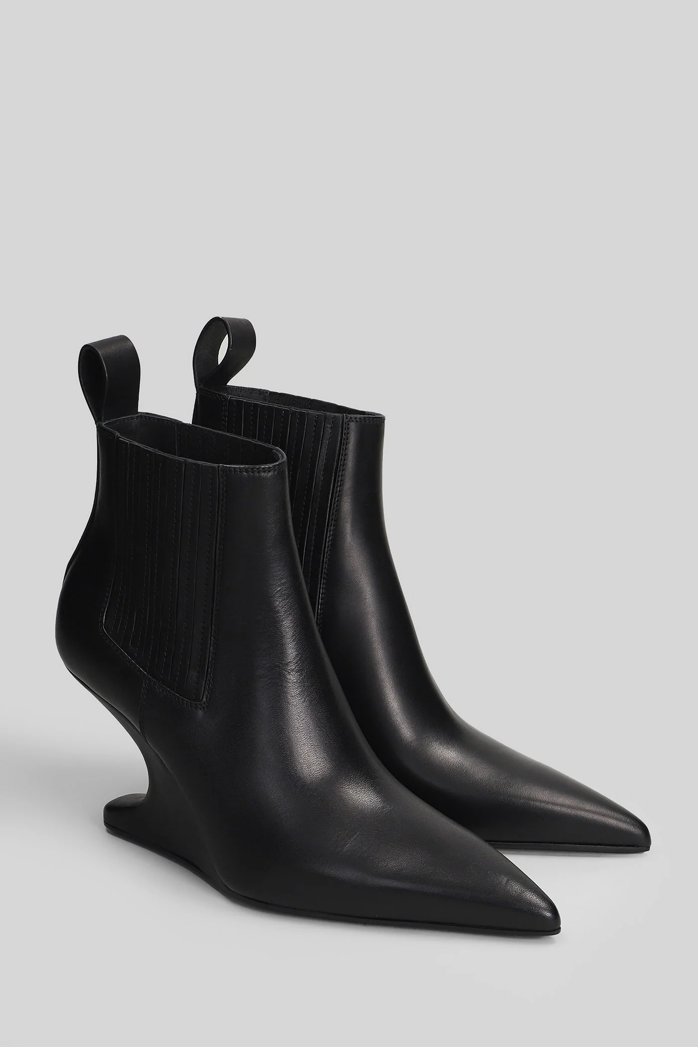 Cantilever 8 ankle High heels Ankle boots in black leather - Image 2