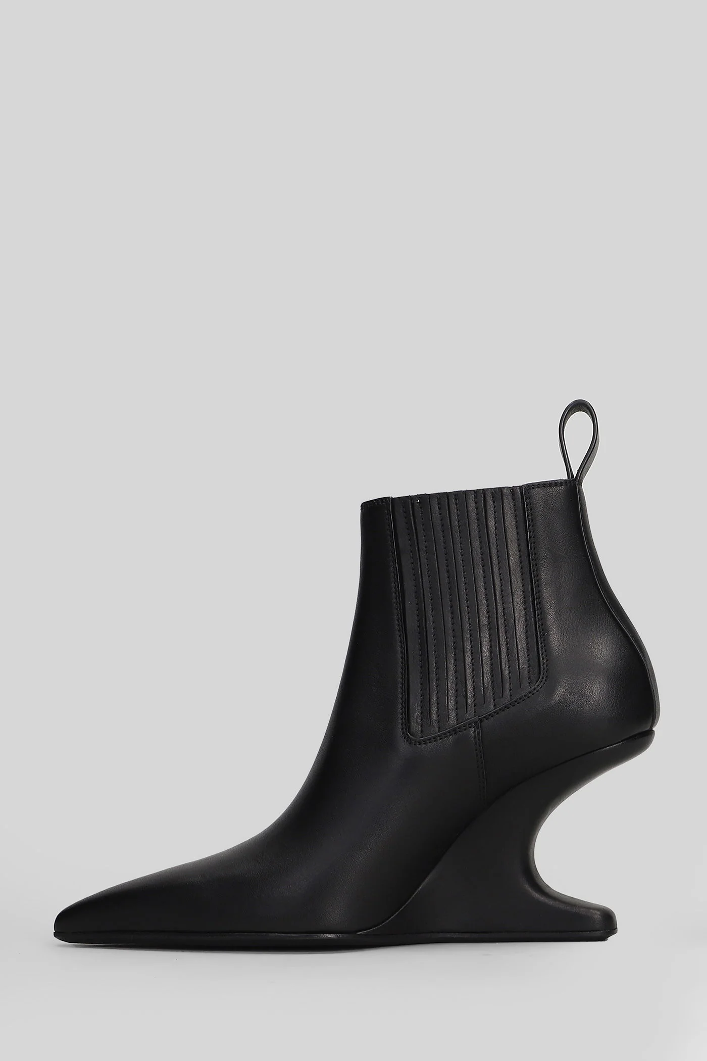Cantilever 8 ankle High heels Ankle boots in black leather - Image 3