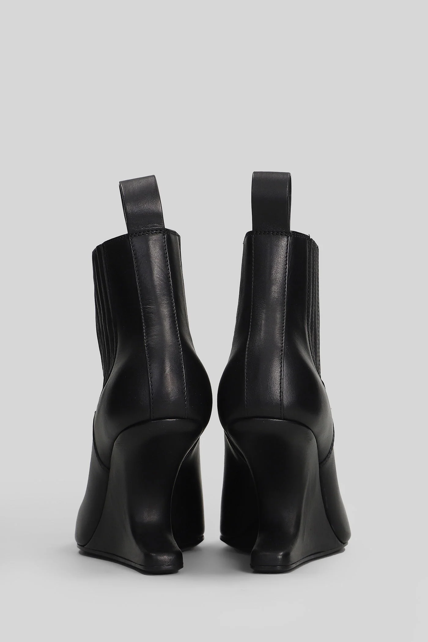 Cantilever 8 ankle High heels Ankle boots in black leather - Image 4