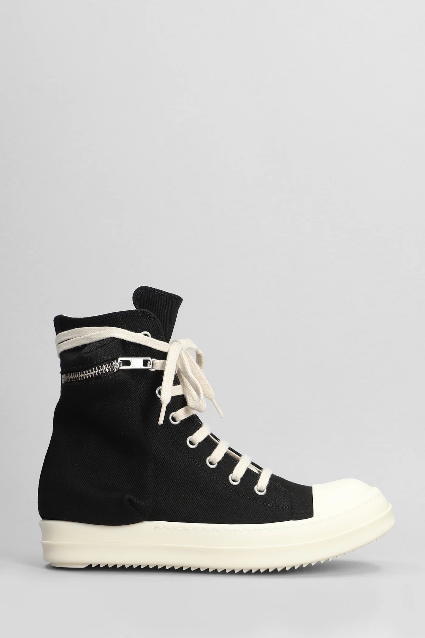 Cargo sneaks Sneakers in black cotton