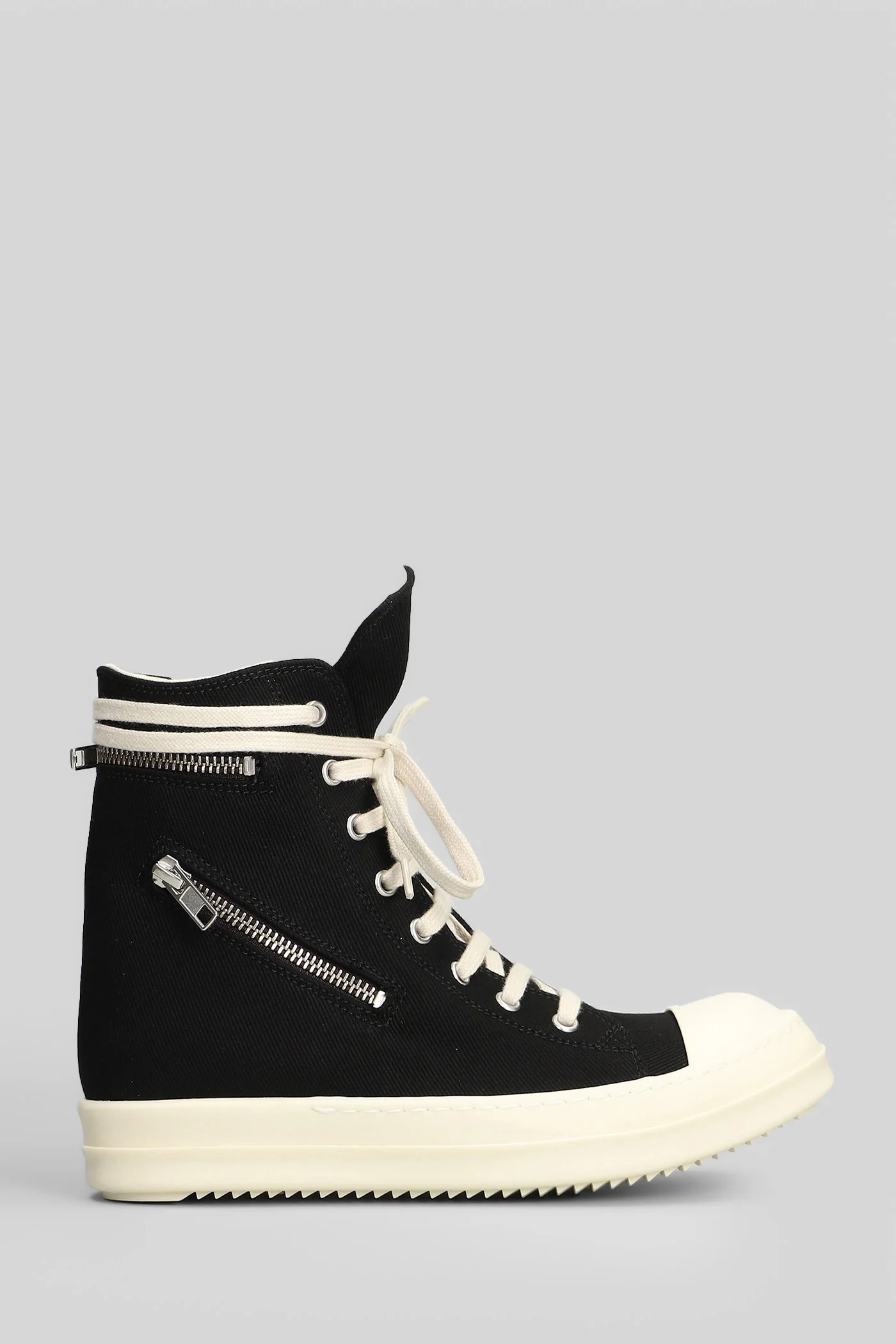 Cargo sneaks Sneakers in black cotton