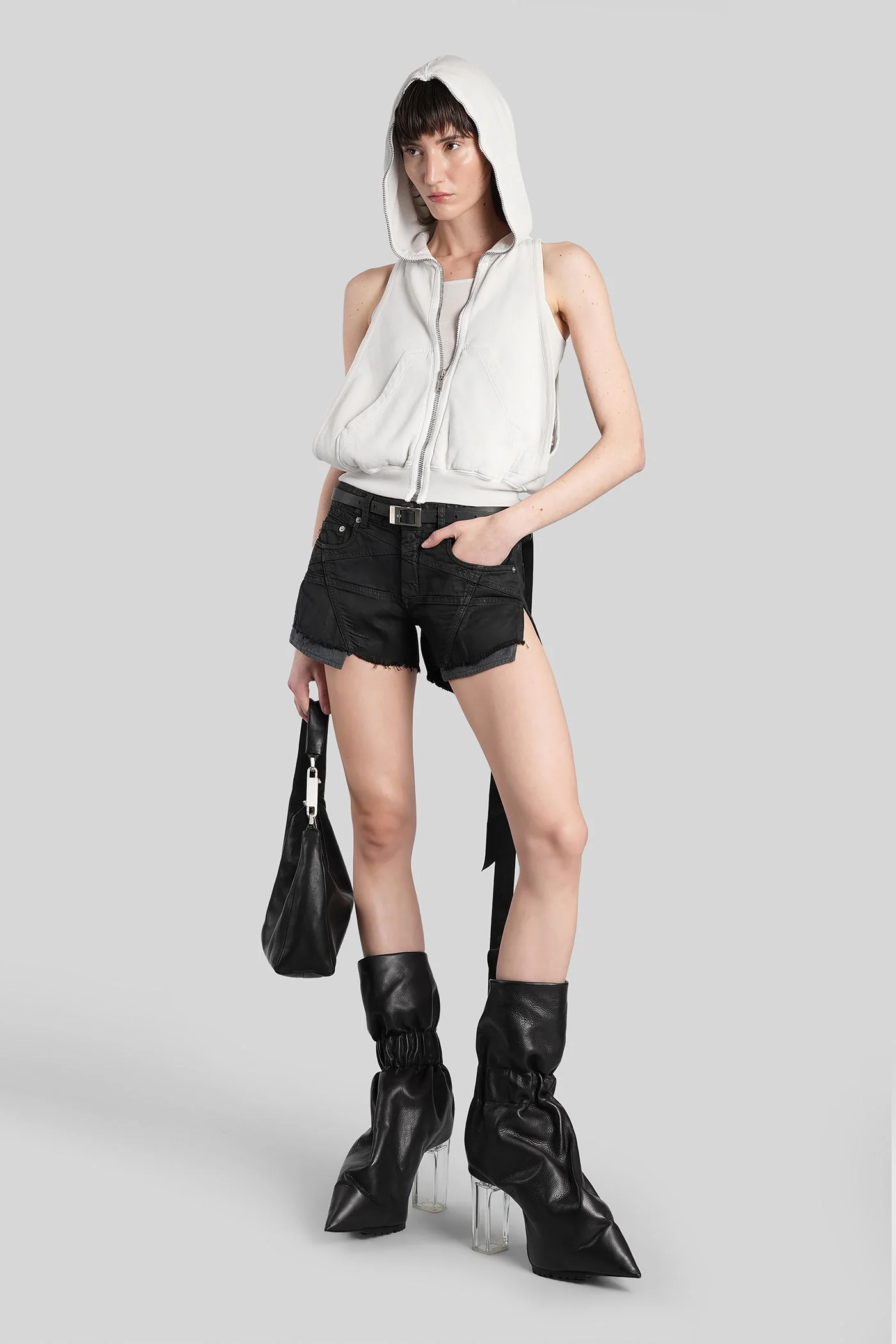 Cyclops gimp sl hood Topwear in white cotton