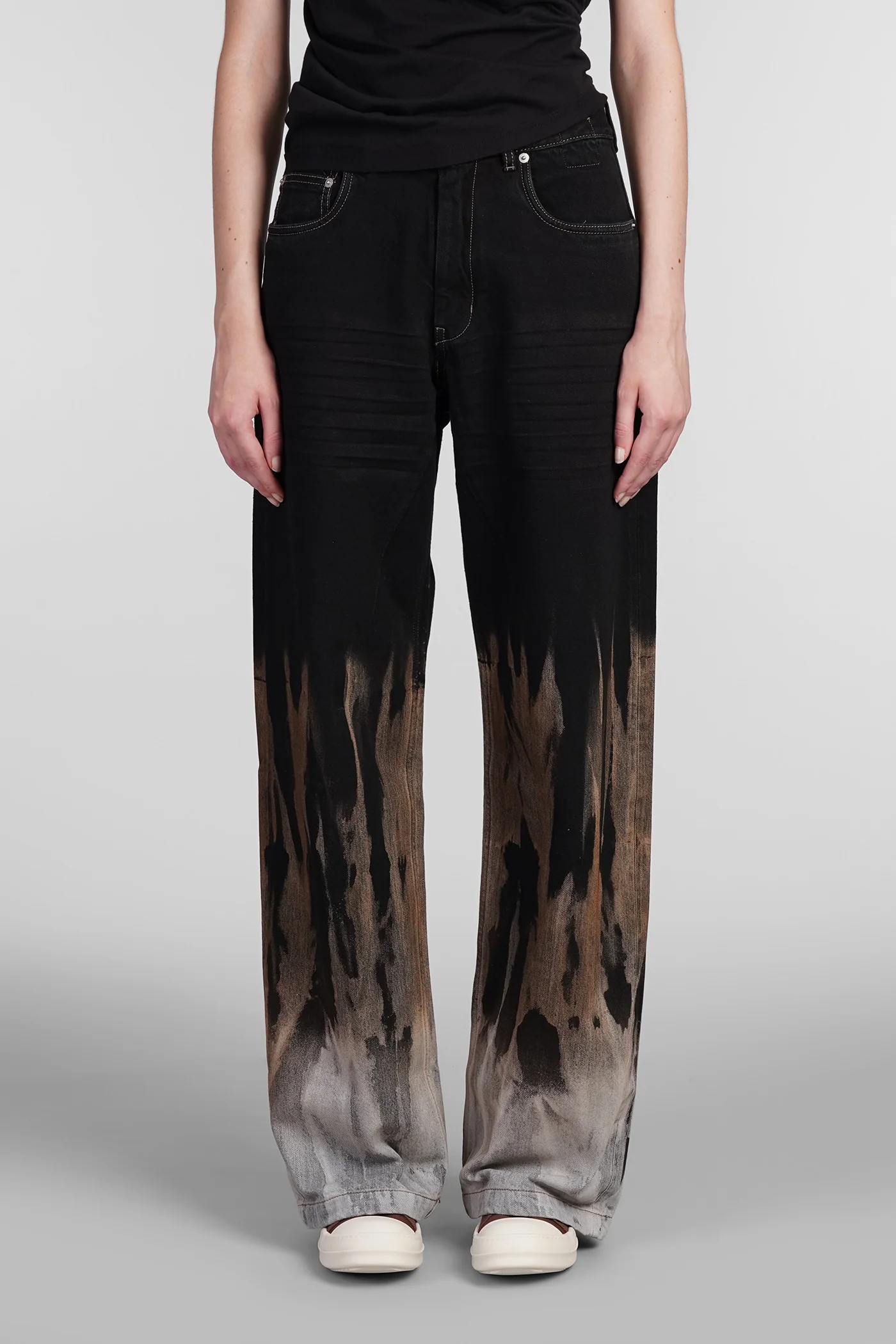 Geth jeans Jeans in black cotton