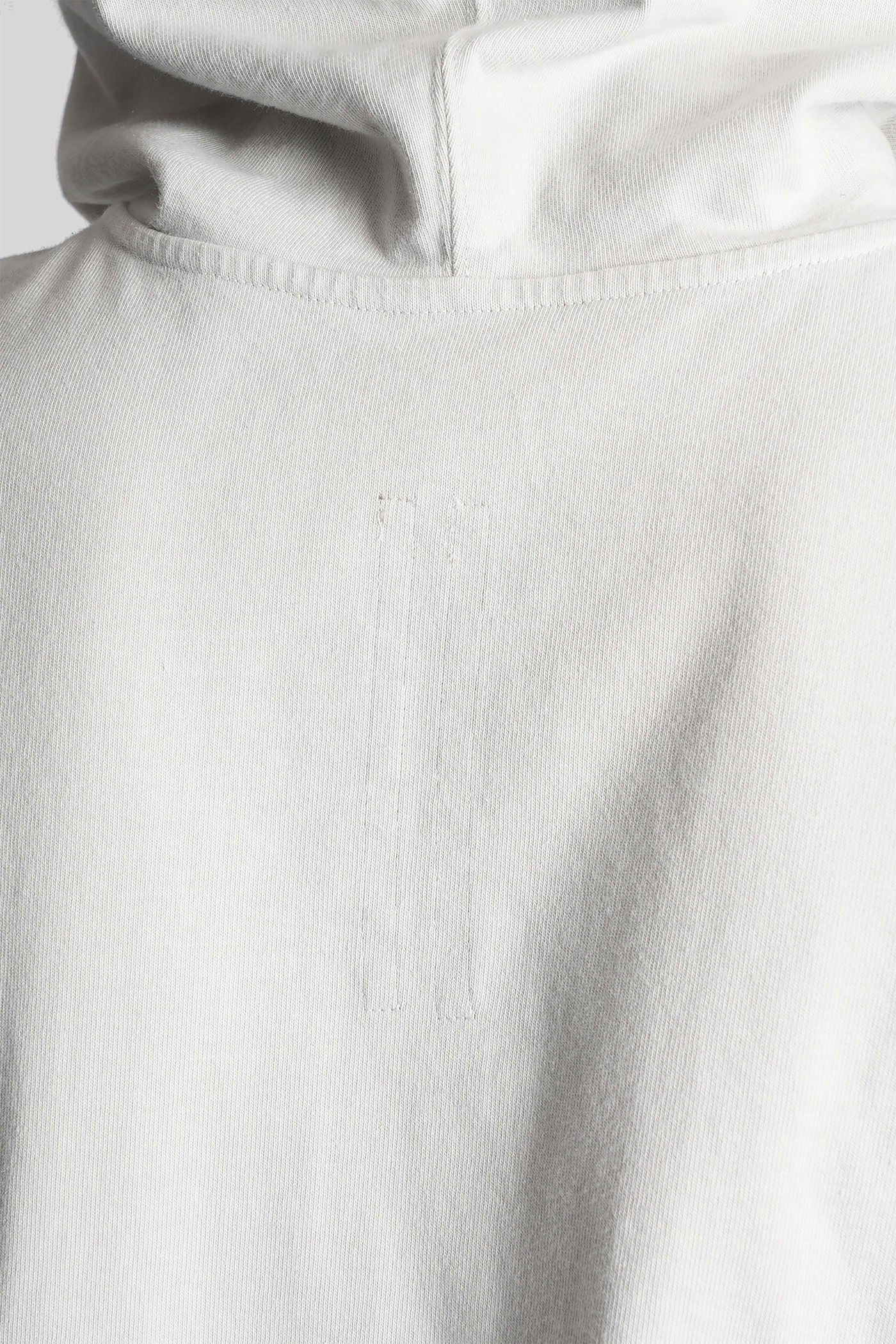 Hooded tunic tank Top in white cotton - Image 5