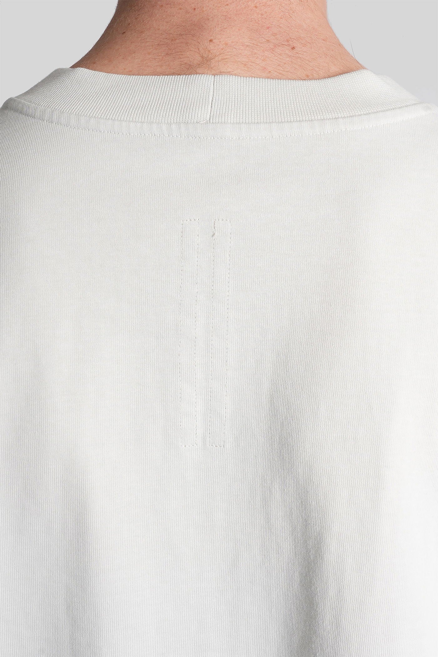 Hun crewneck Sweatshirt in white cotton - Image 5