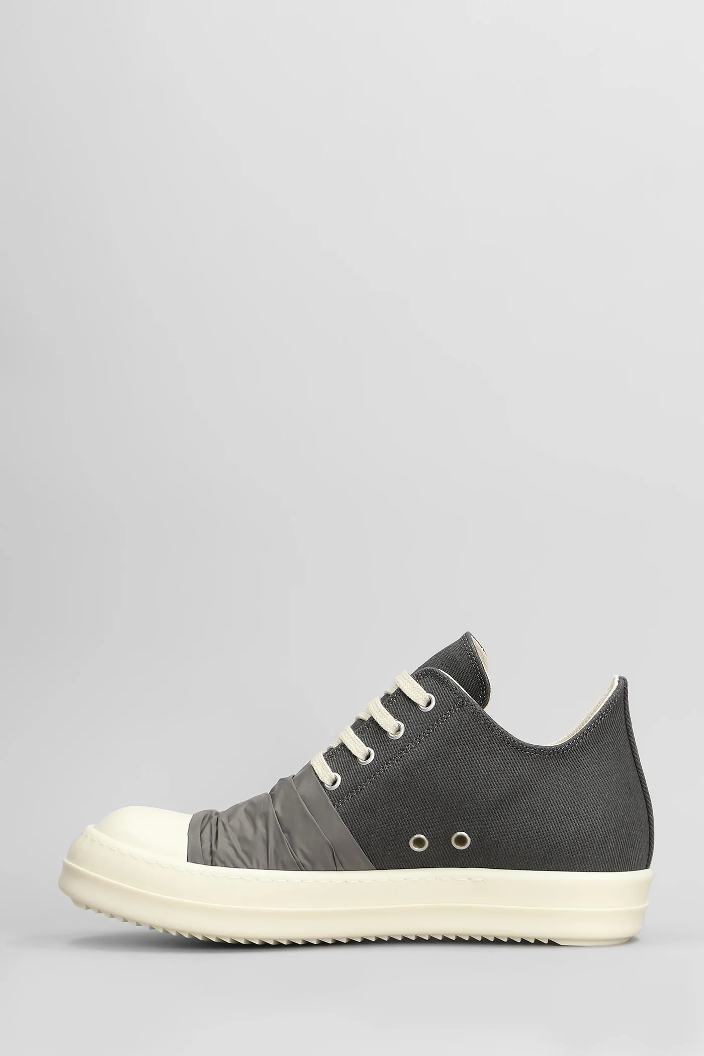 Hustler low sneaks Sneakers in grey cotton - Image 13
