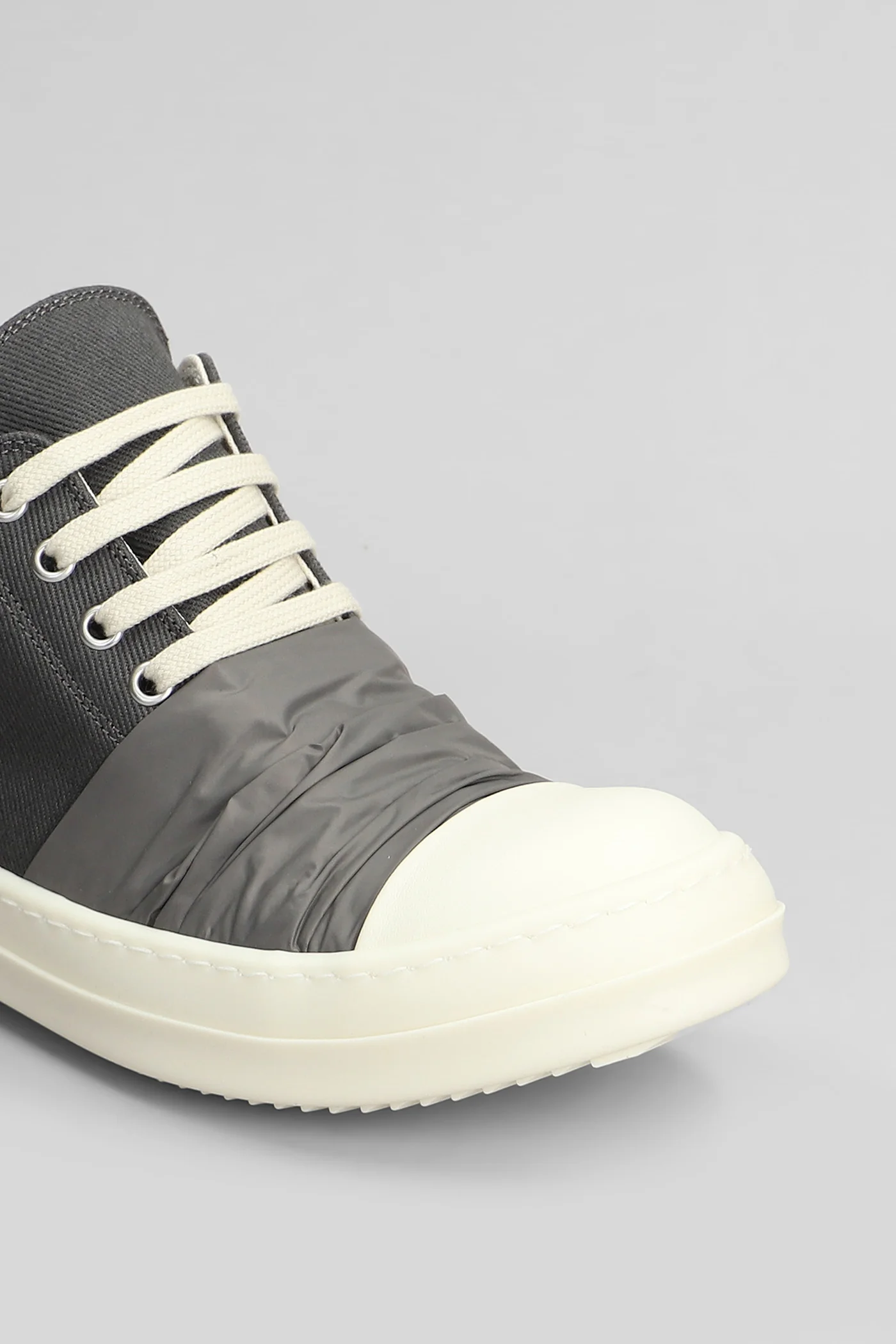 Hustler low sneaks Sneakers in grey cotton - Image 5