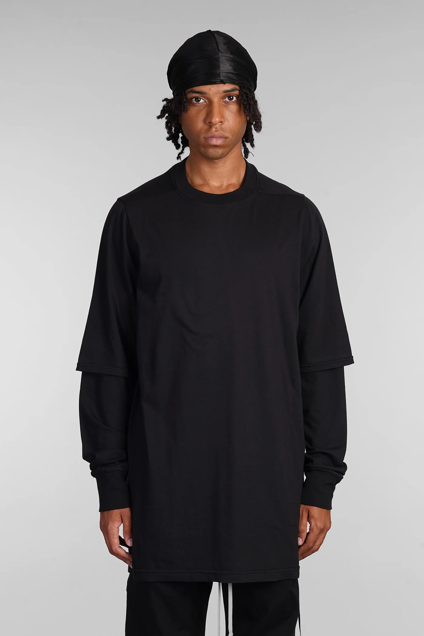 Hustler t T-Shirt in black cotton