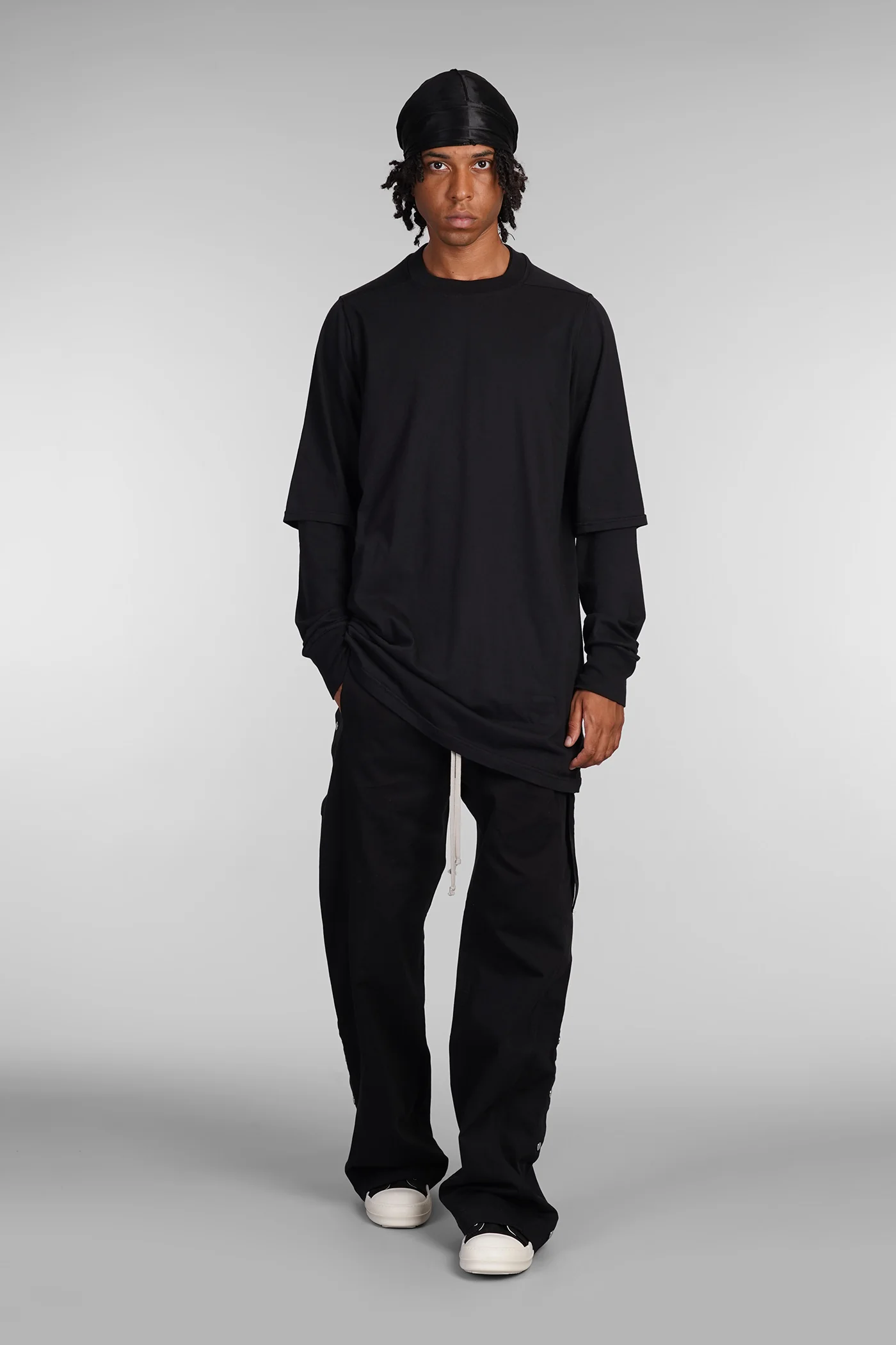 Hustler t T-Shirt in black cotton - Image 2