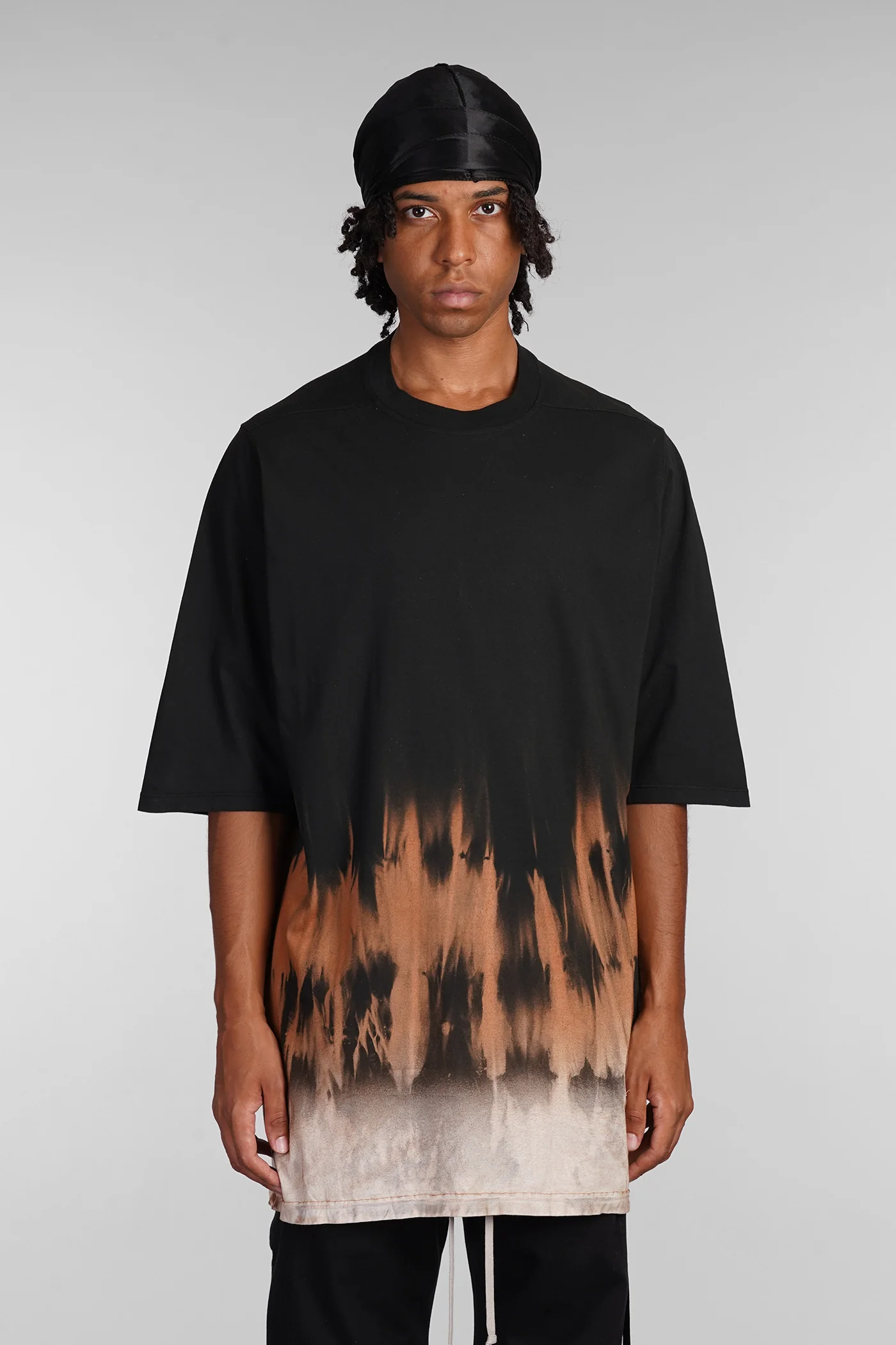 Jumbo ss t T-Shirt in black cotton