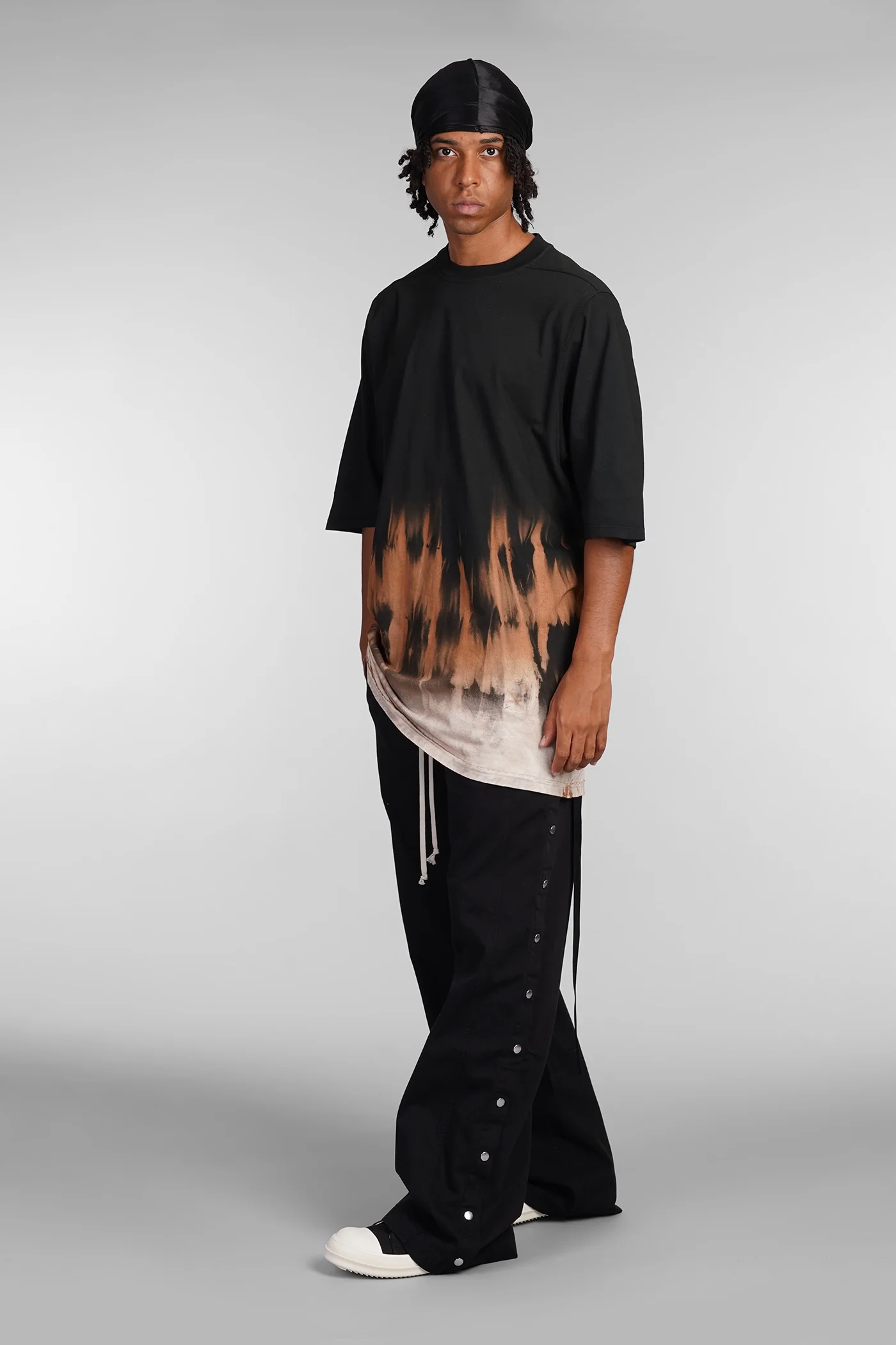 Jumbo ss t T-Shirt in black cotton - Image 2