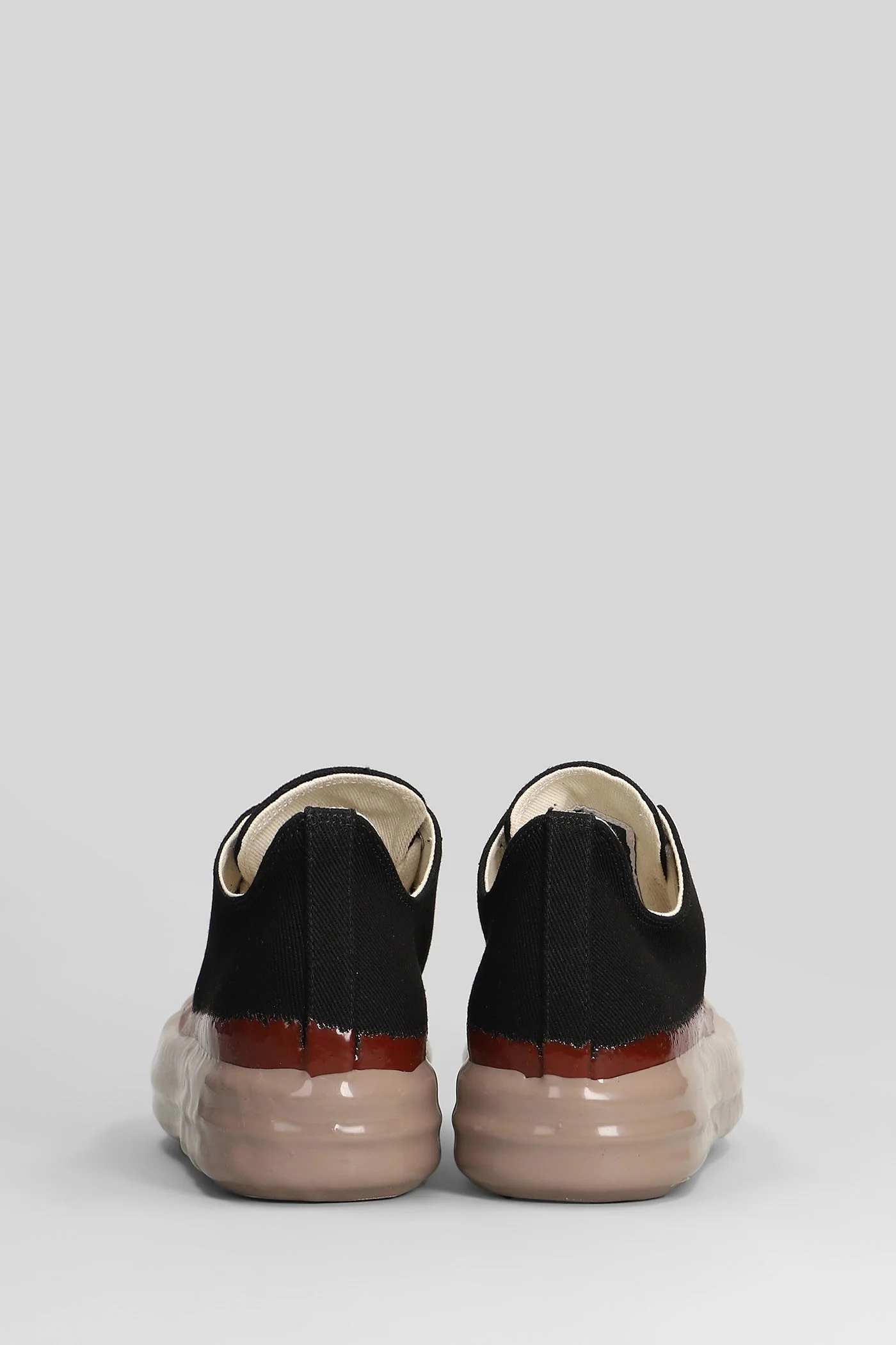 Low sneaks Sneakers in black cotton - Image 4