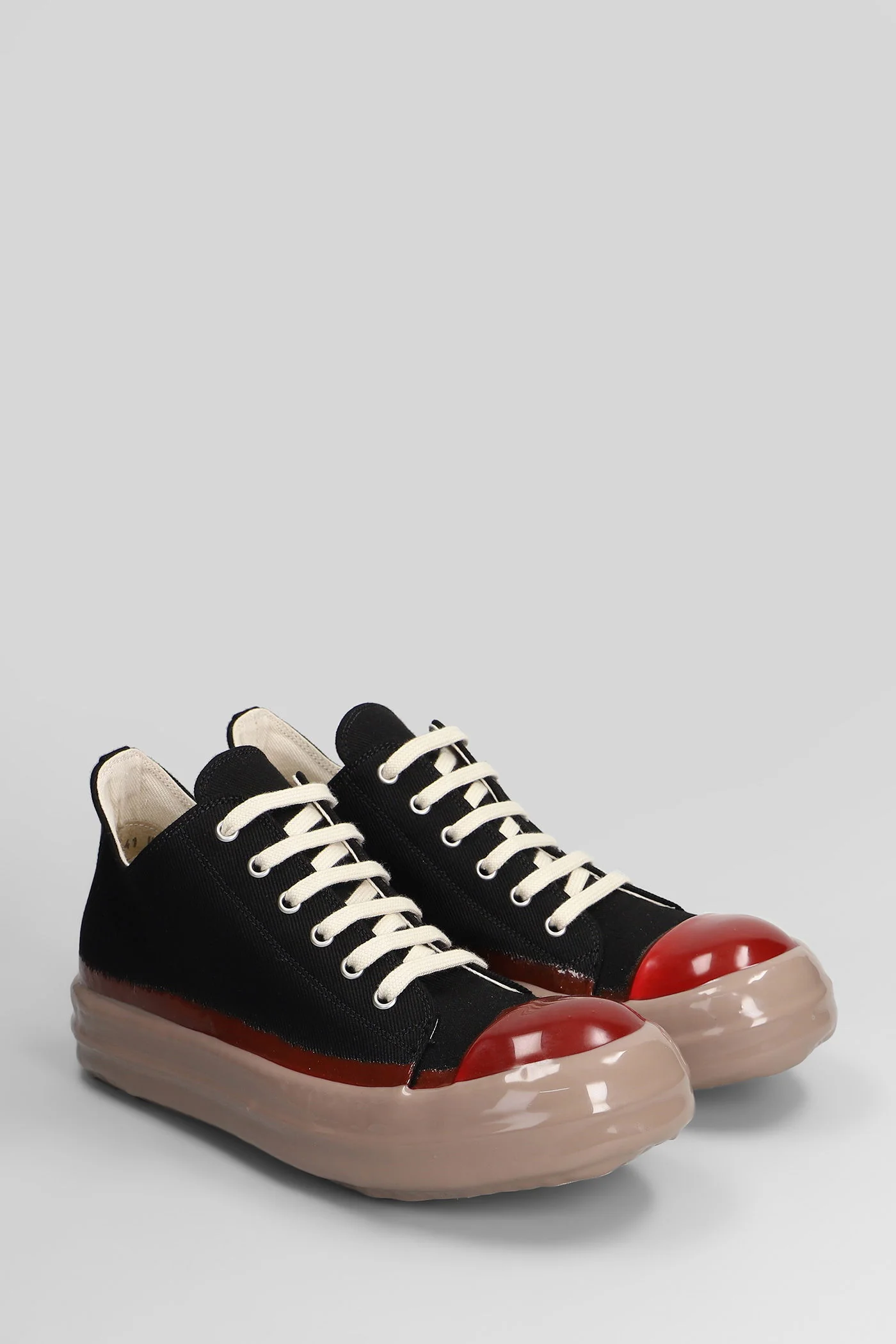 Low sneaks Sneakers in black cotton - Image 2